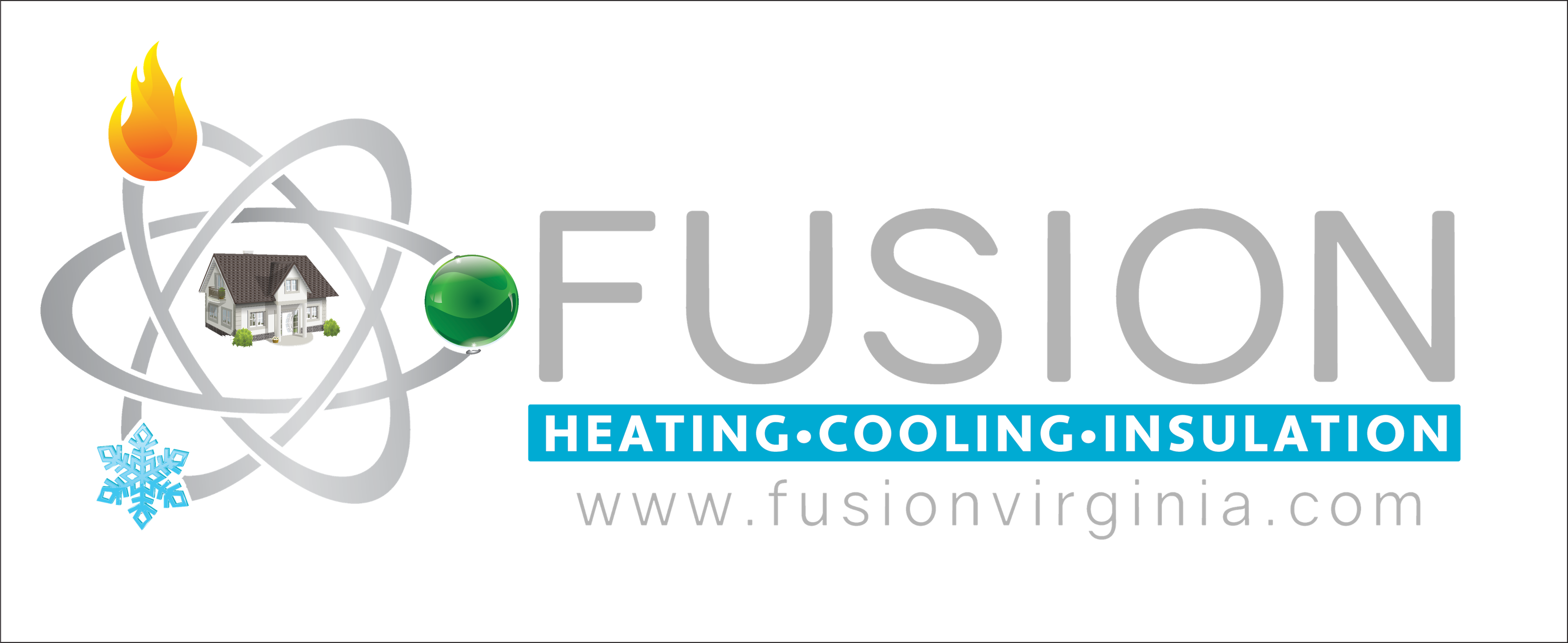 Fusion Heating Air-Conditioning & Insulation Logo