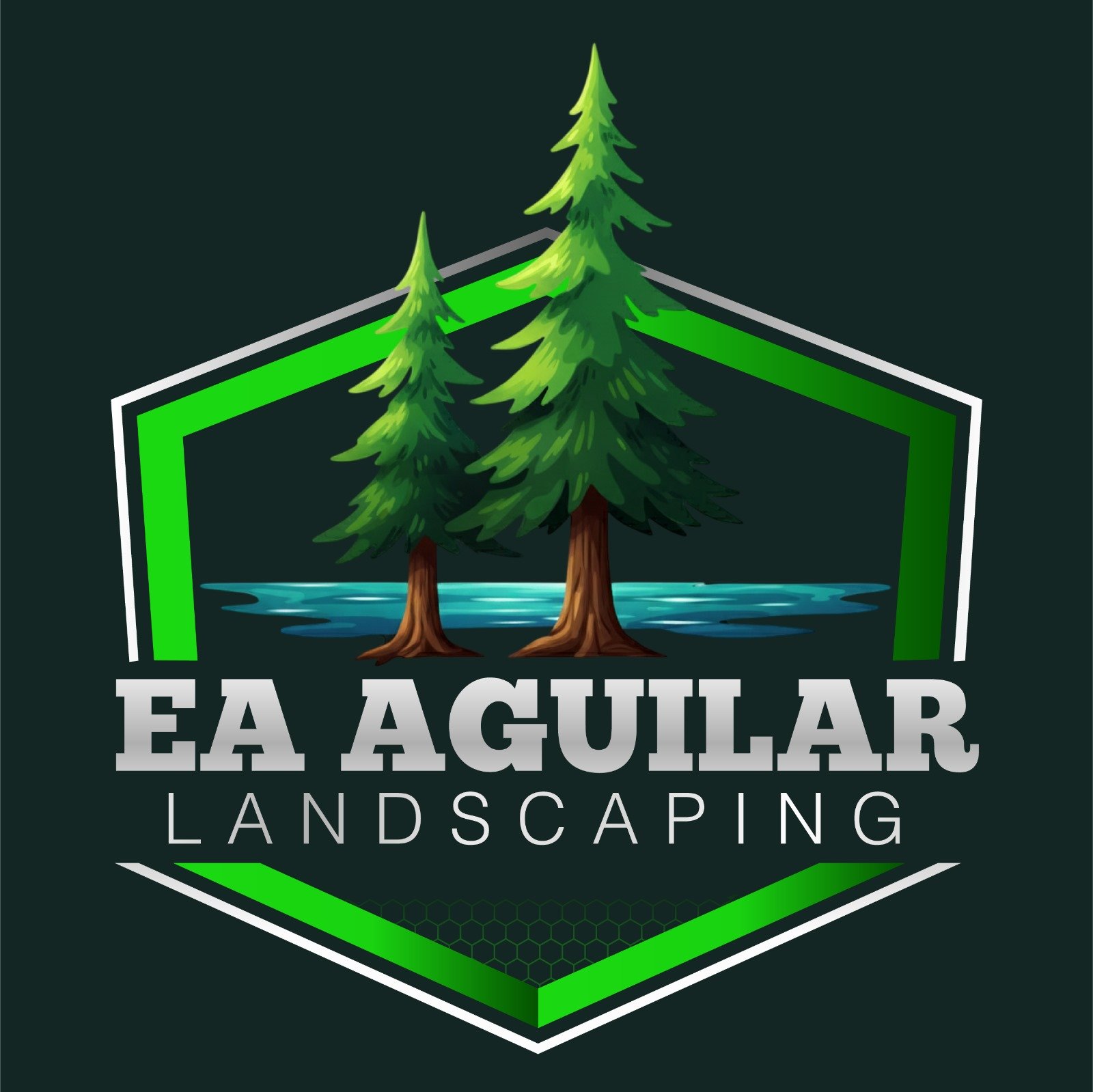 EA Aguilar Landscaping Logo