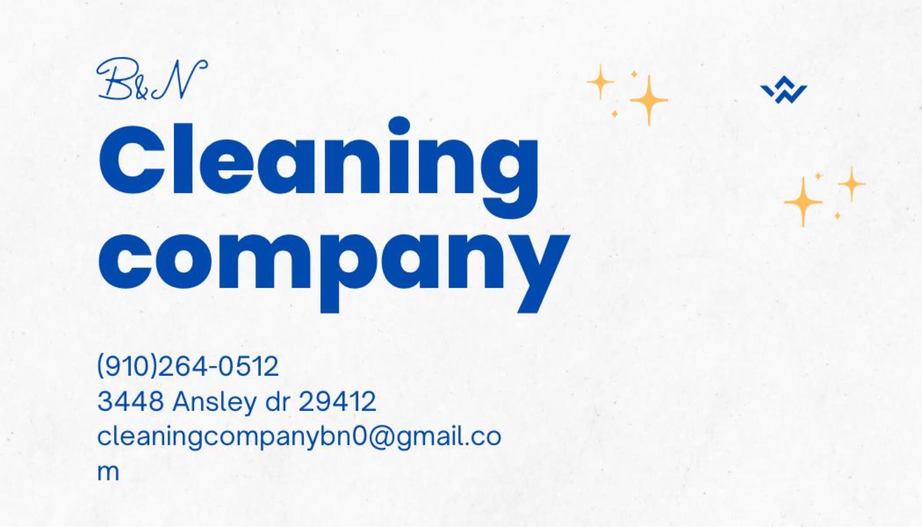 B & N Cleaning Company Logo