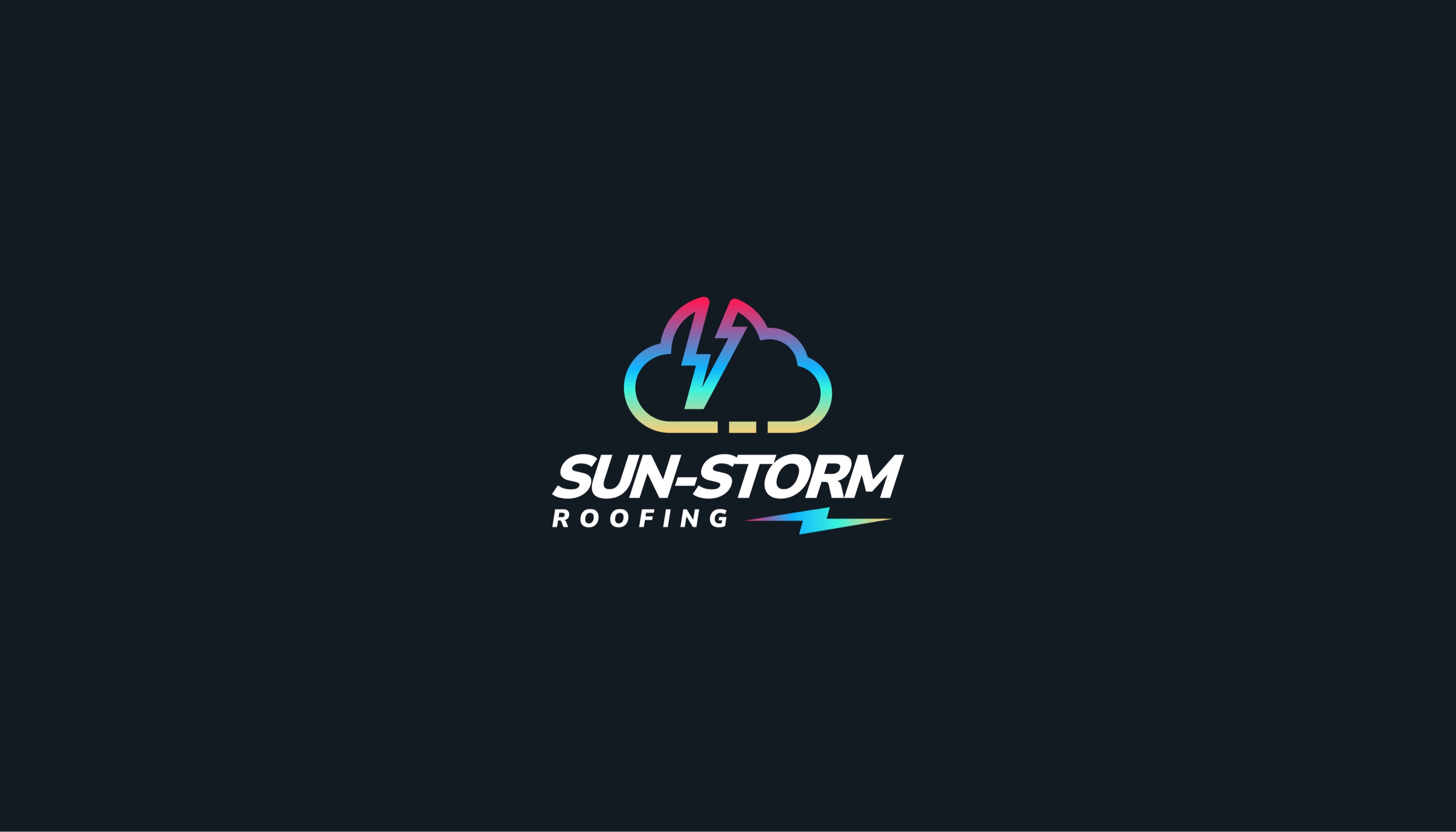 SUN STORM ROOFING Logo