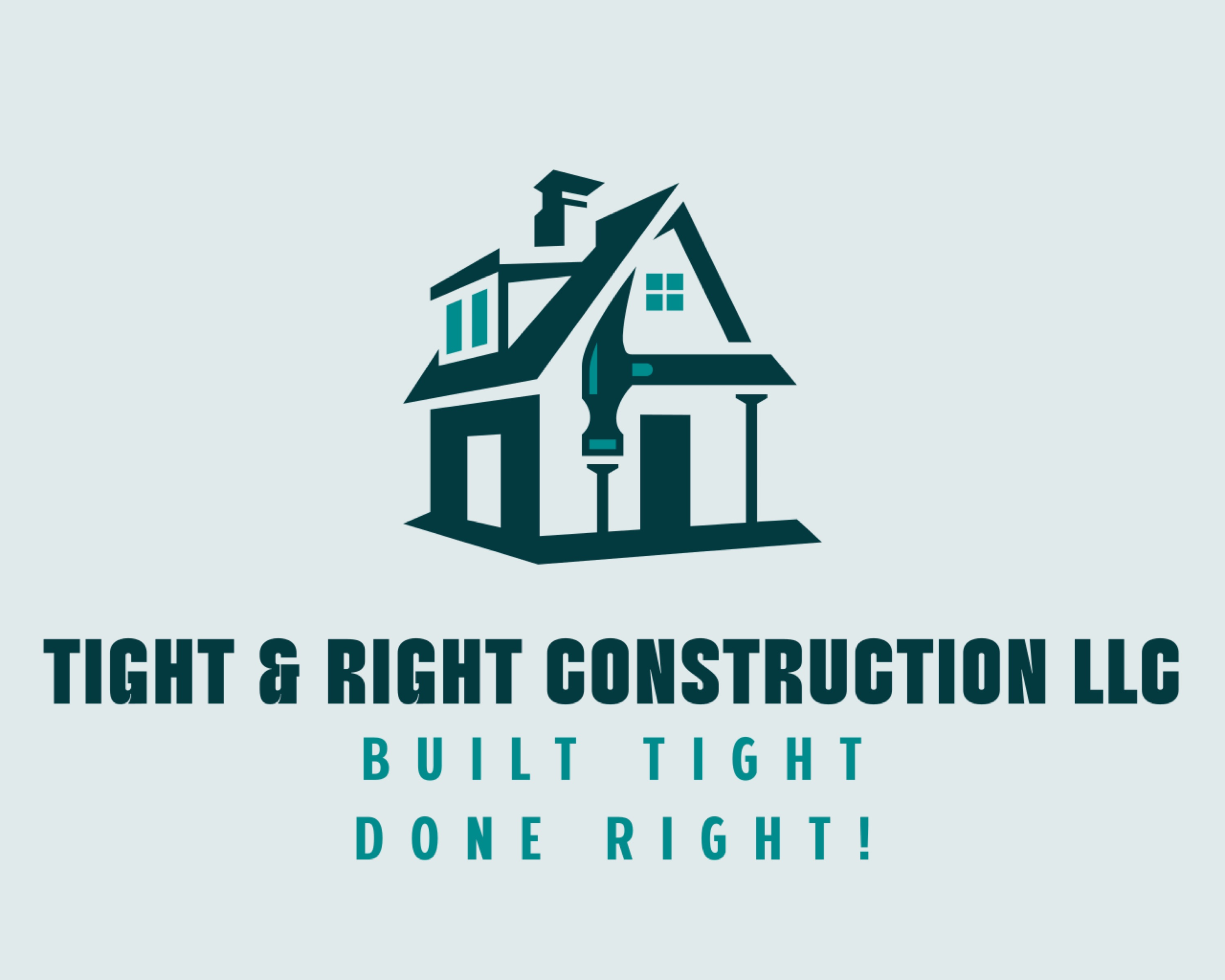 Tight and Right Construction Logo