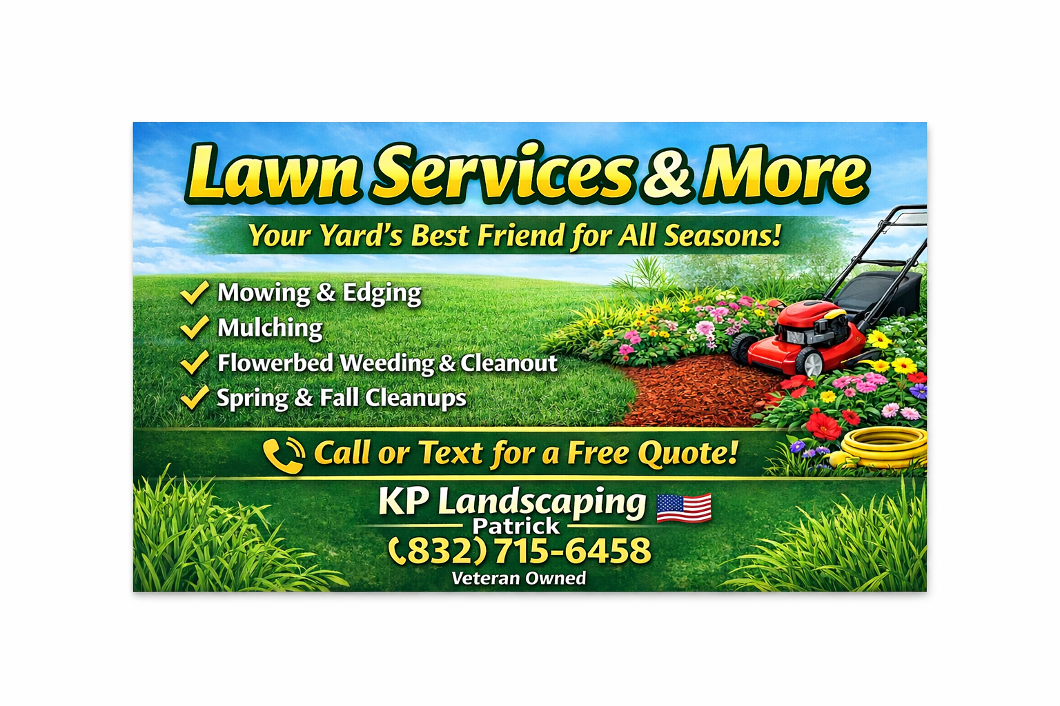 KP Landscaping Logo