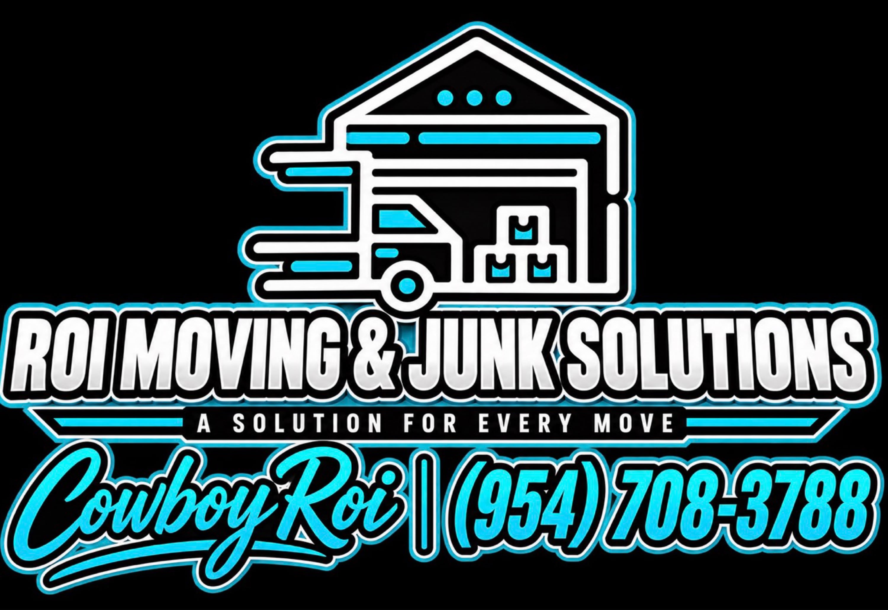 ROI Moving & Junk Solutions Logo