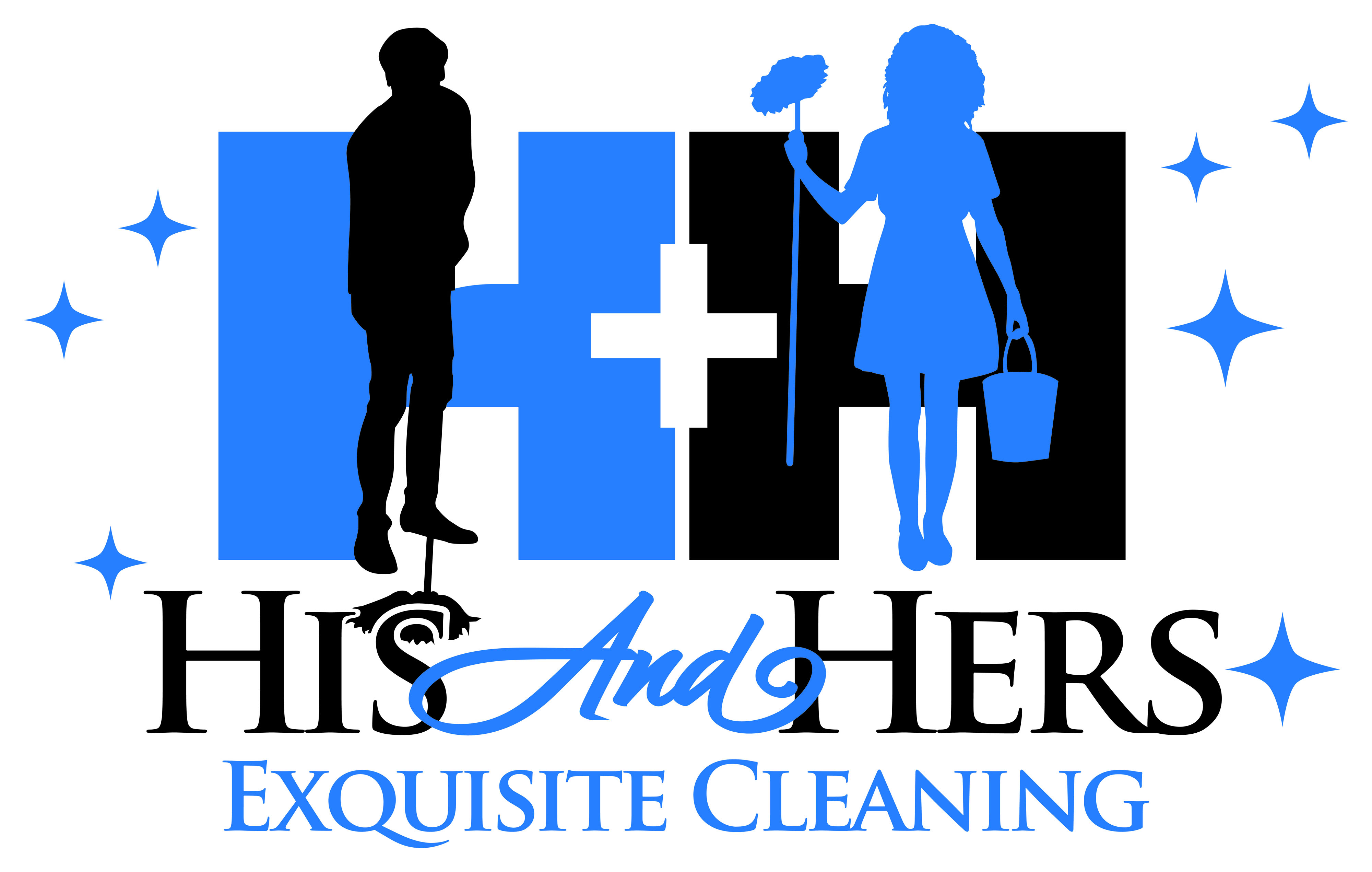 HIS AND HERS EXQUISITE CLEANING, LLC Logo