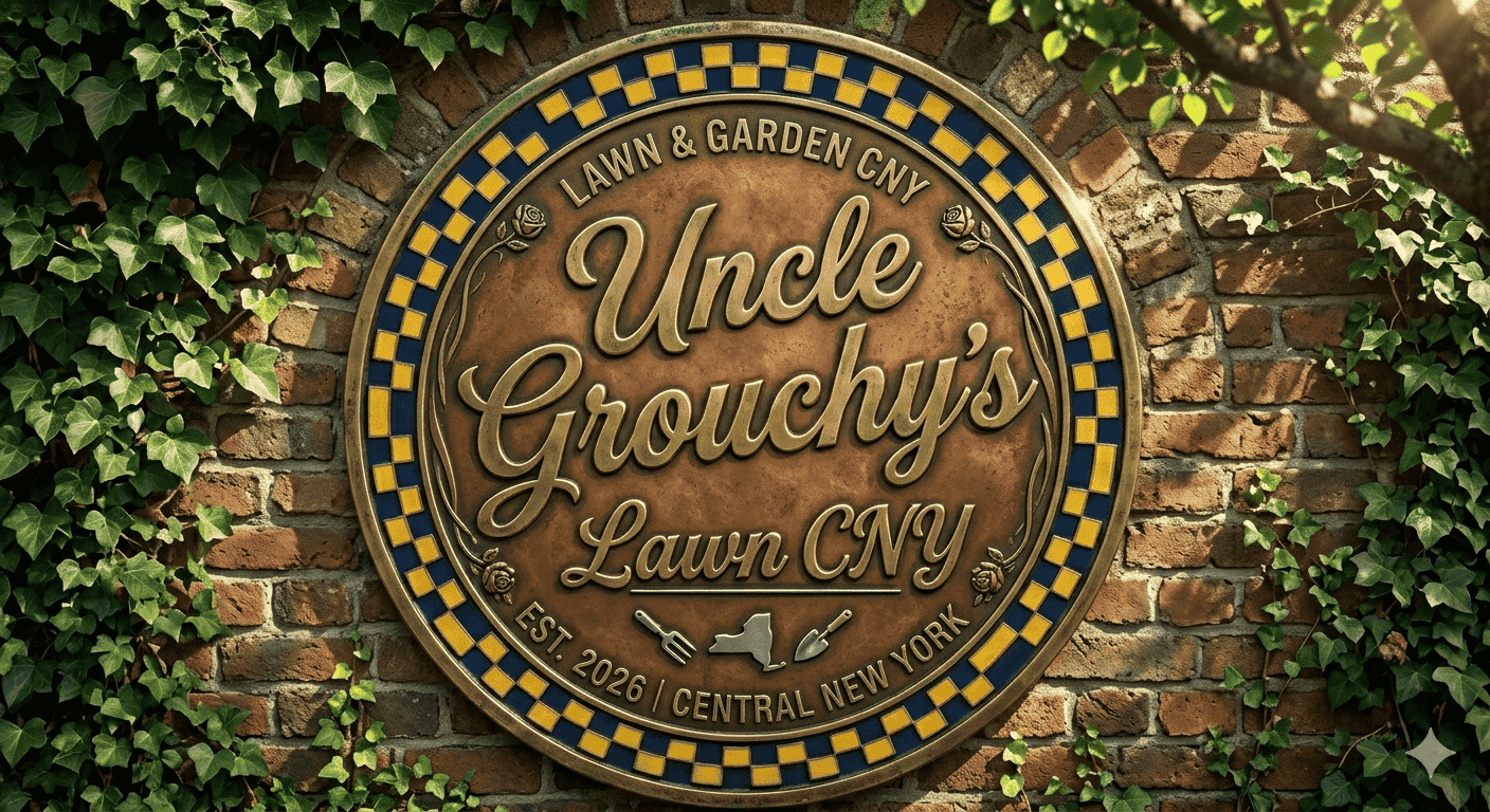 Uncle Grouchys Lawn CNY Logo