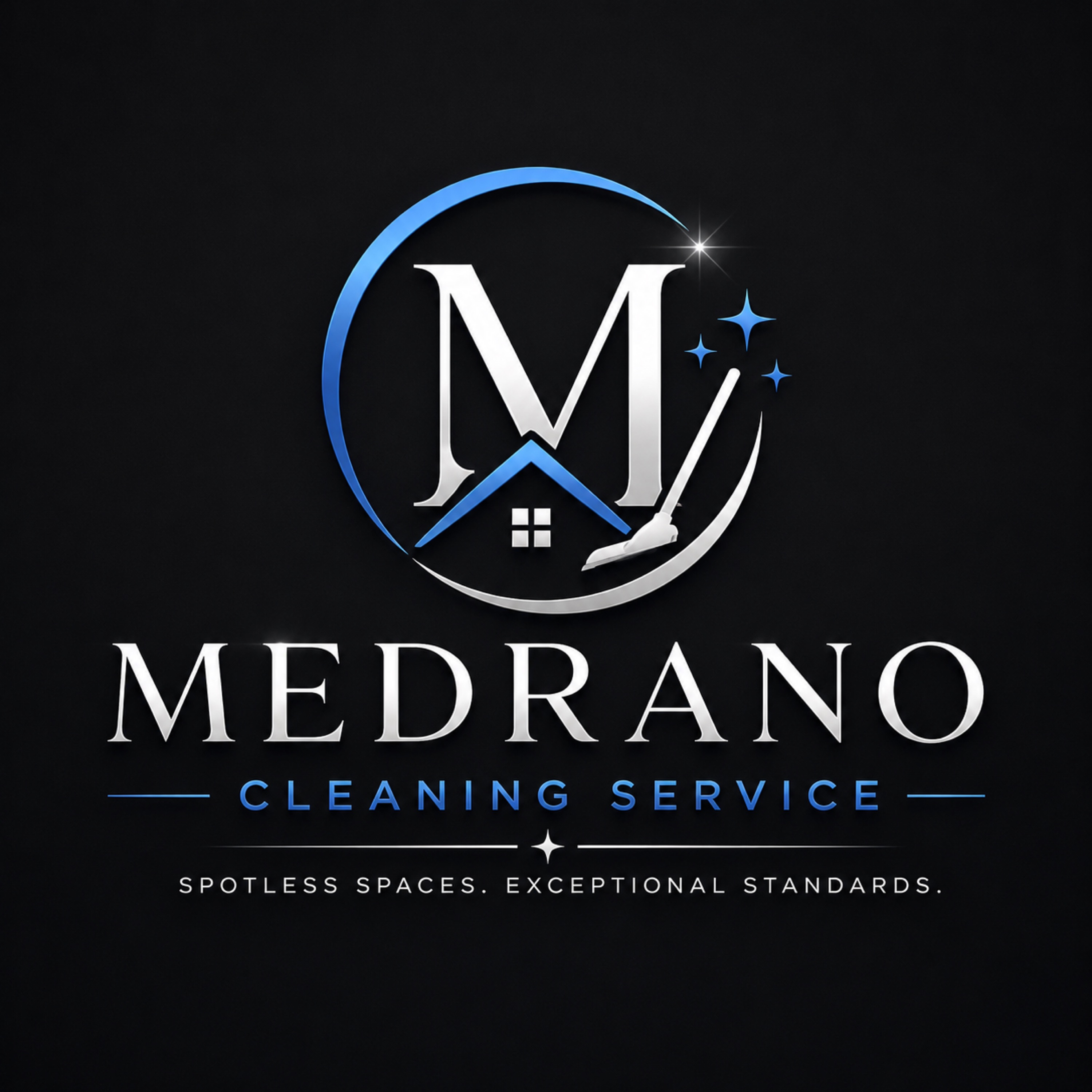 Medrano Cleaning Logo