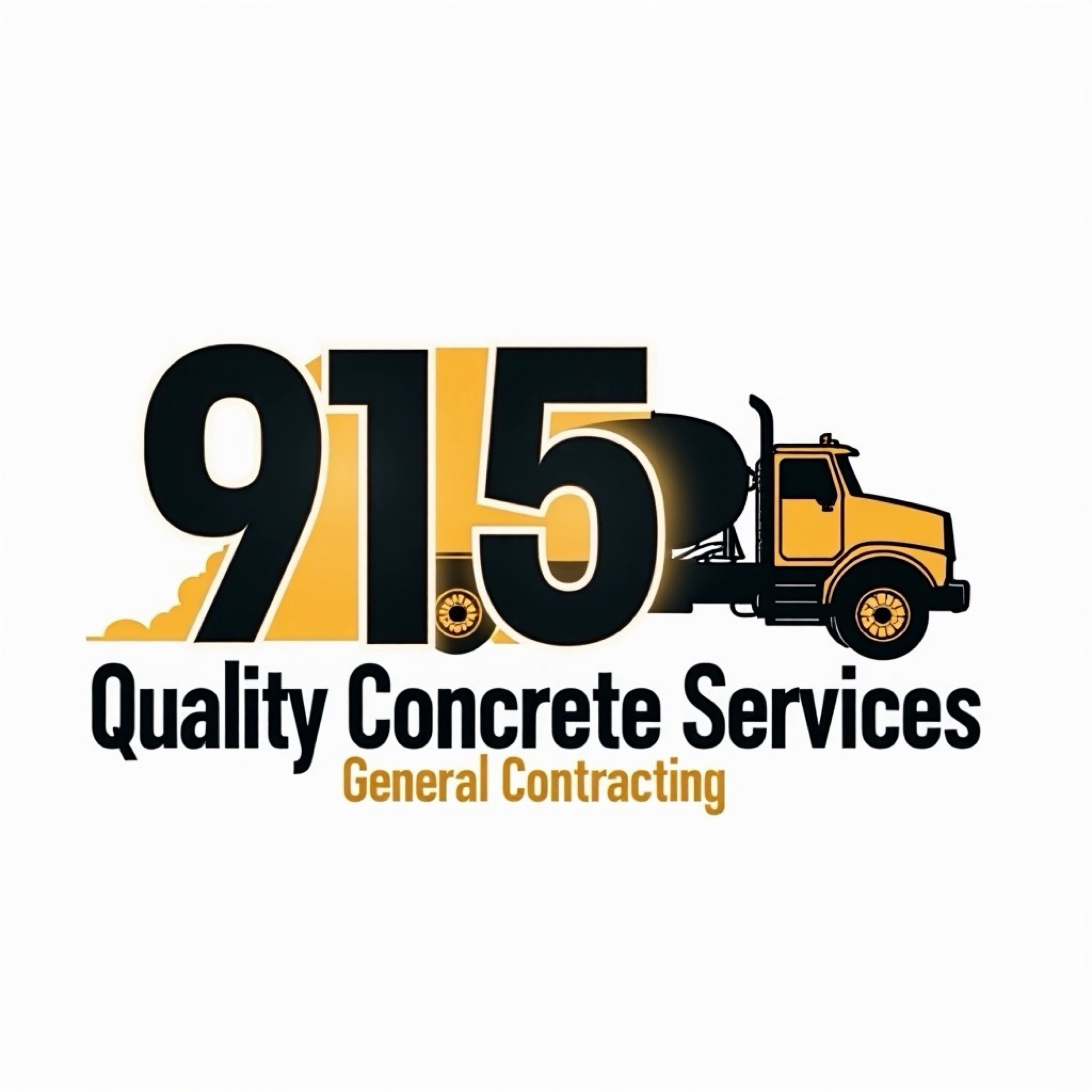 915 Quality Concrete Services Logo