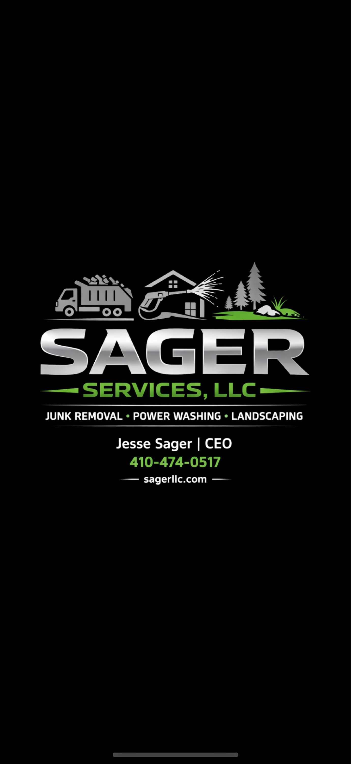 Sager Clean & Grean Logo