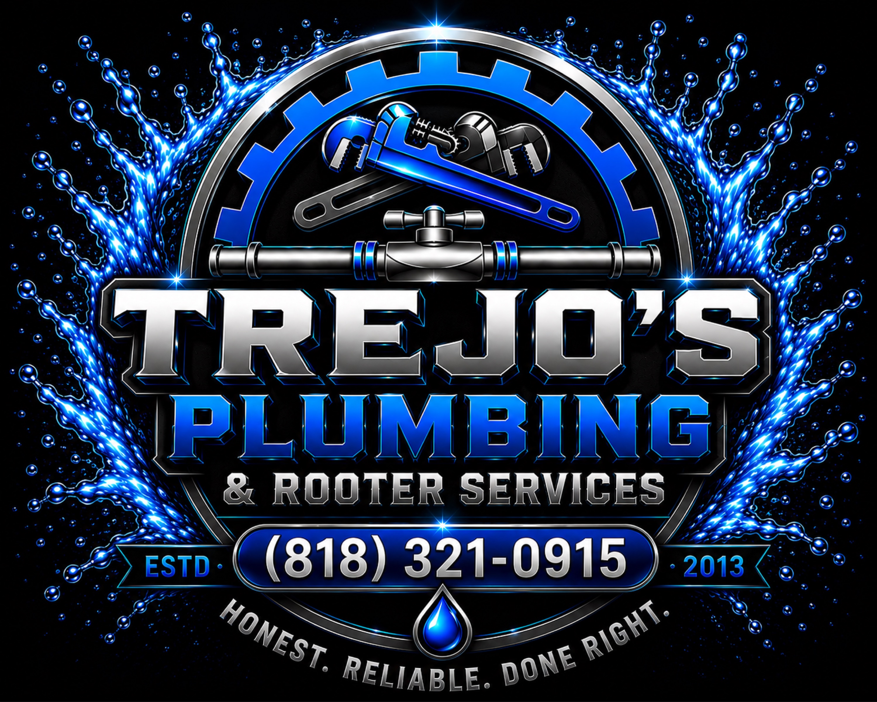Trejos Plumbing & Rooter Logo