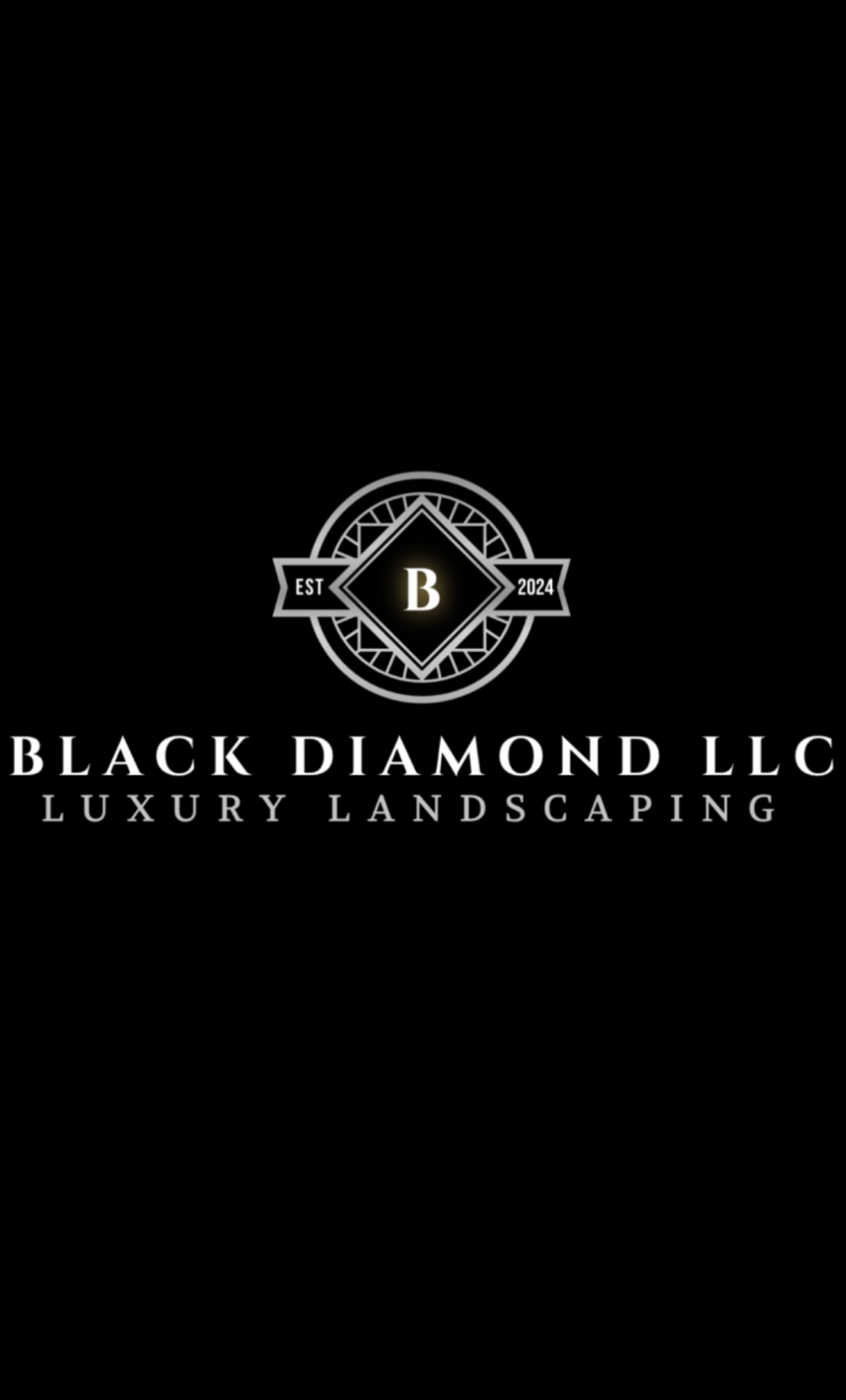 Black Diamond Landscaping Logo