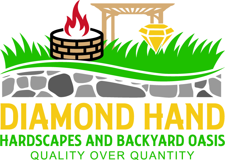 DIAMOND HAND HARDSCAPES & BACKYARD OASIS Logo