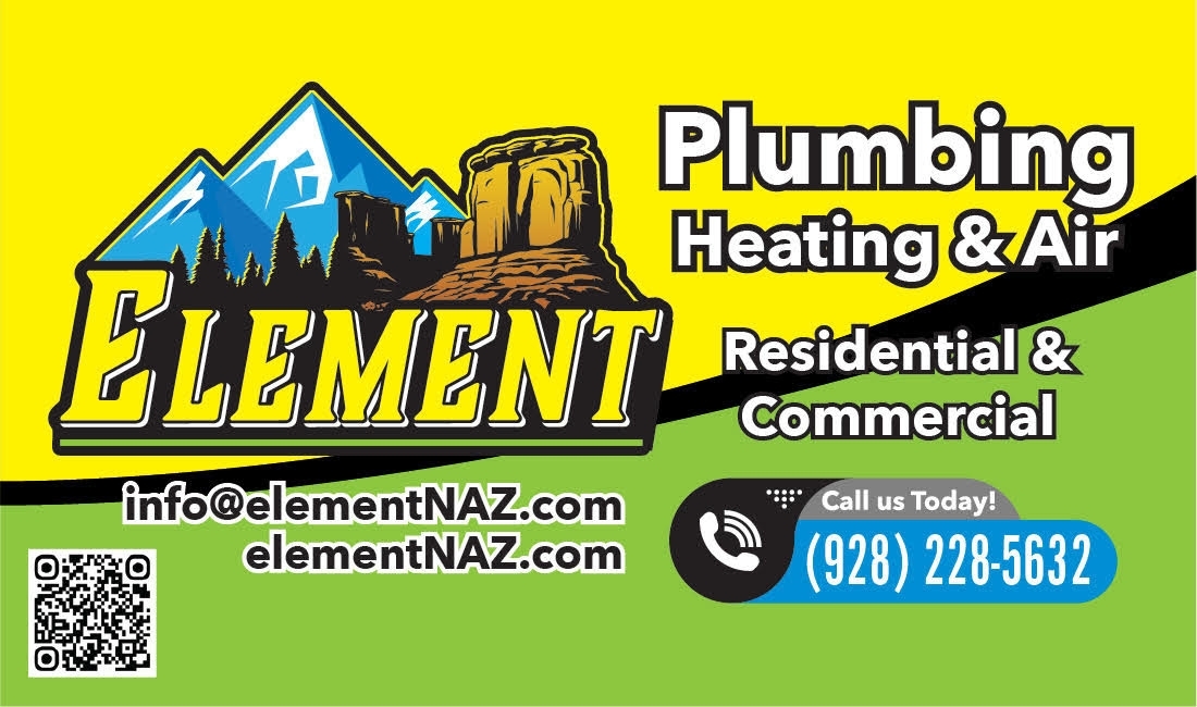 Element Plumbing, Heating and Air Logo
