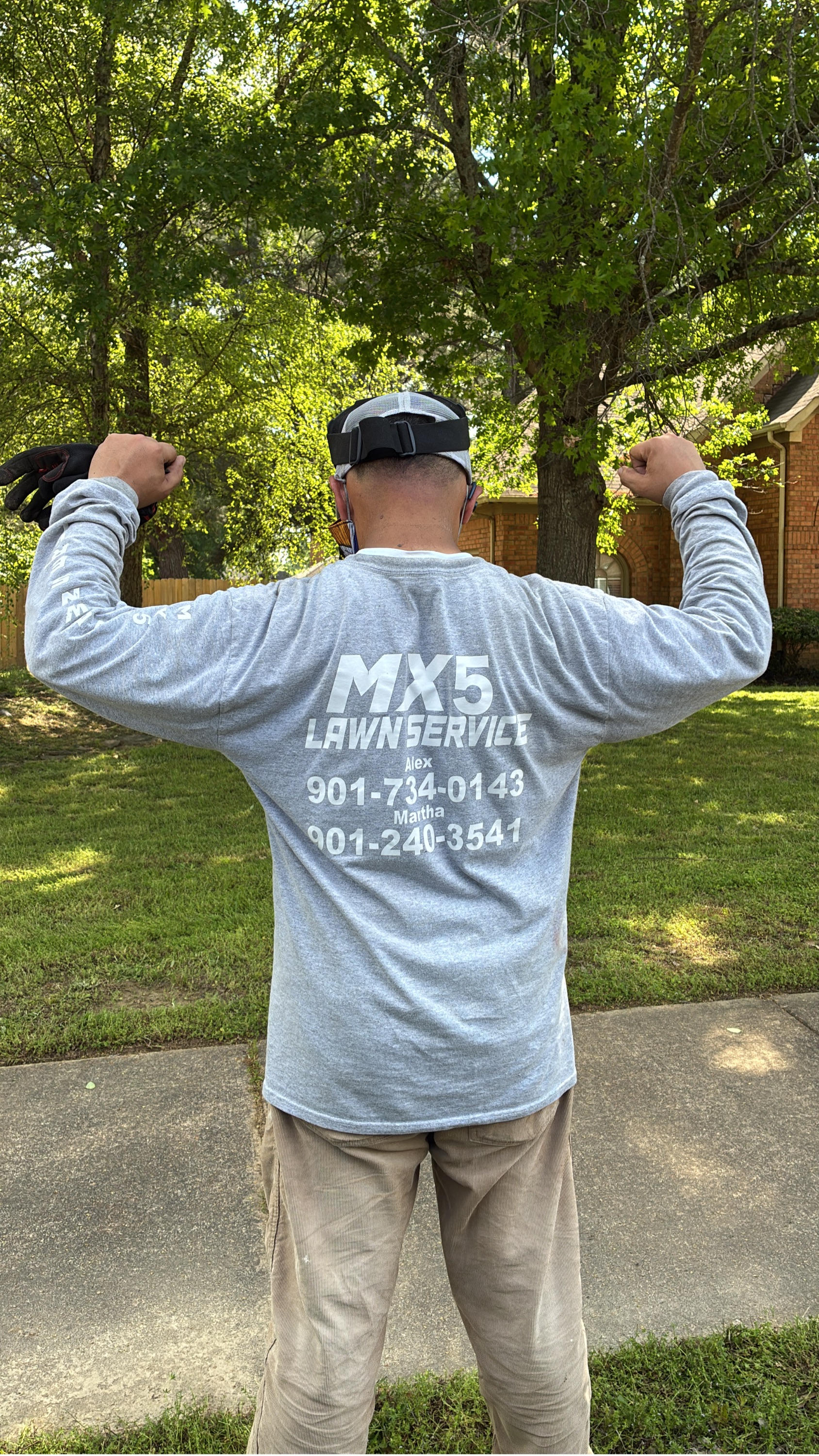 Mx-5 Lawn service Logo