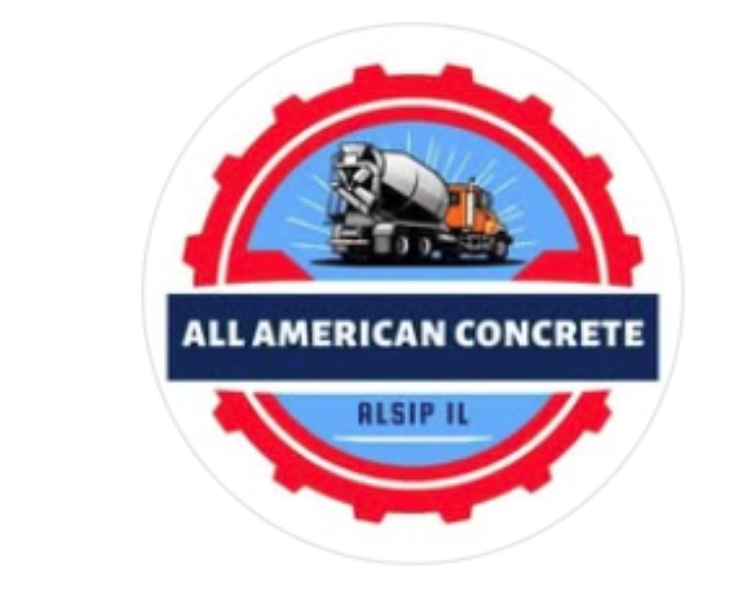 All American Concrete, Inc. Logo