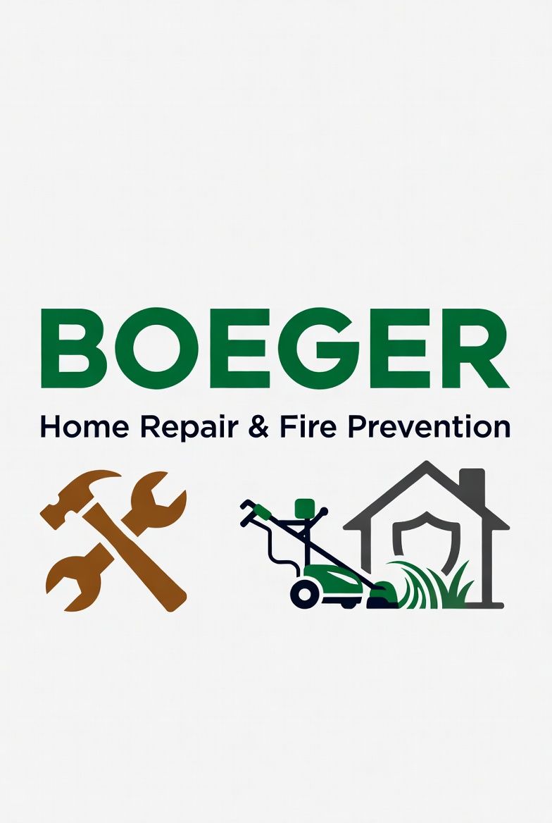 Boeger Home Repair & Fire Prevention Logo