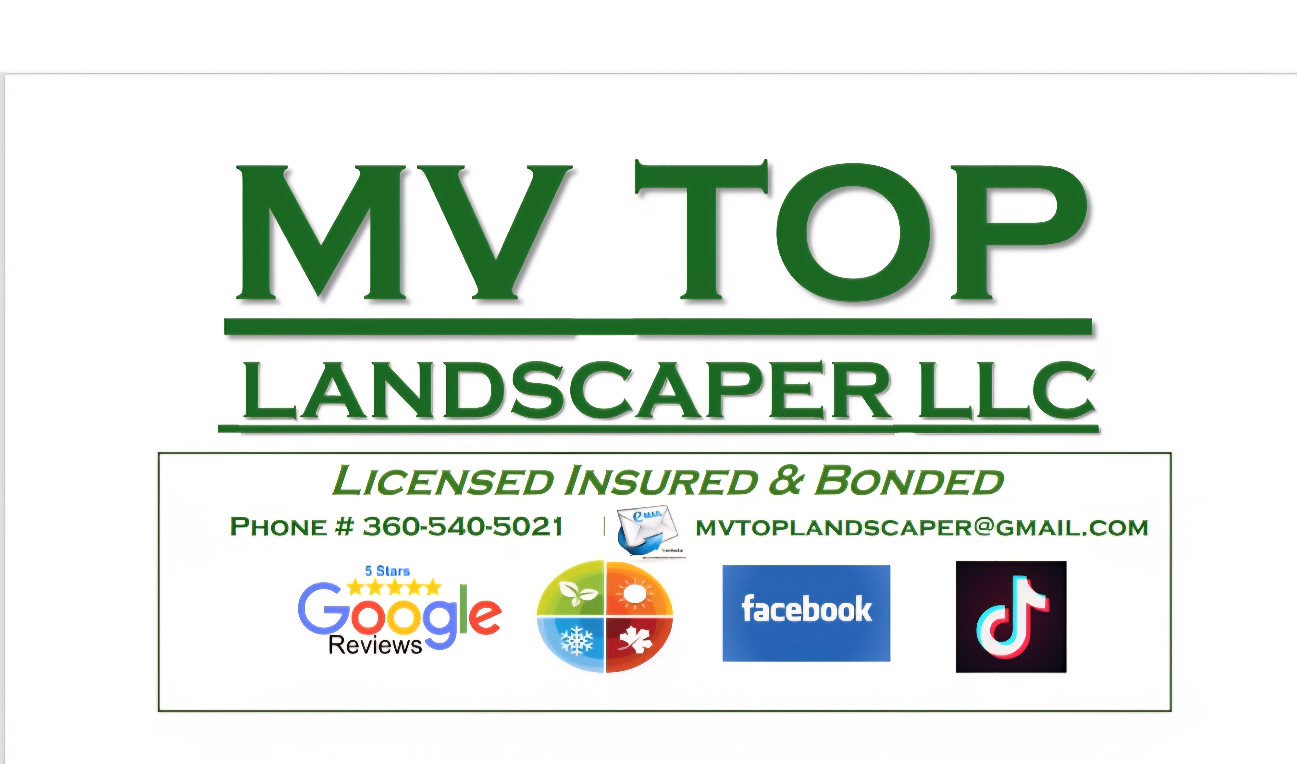 MV Top Landscaper LLC Logo