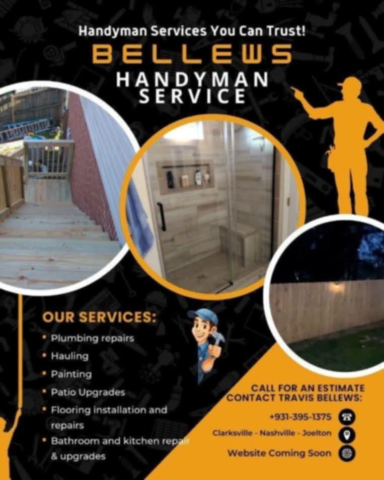 Bellews Handyman services+ Logo
