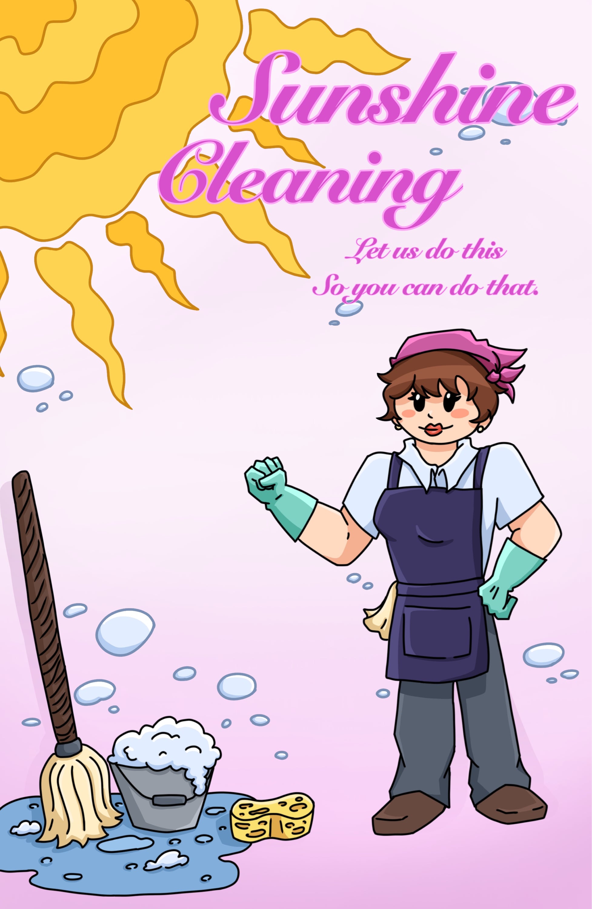 Sunshine Cleaning Logo