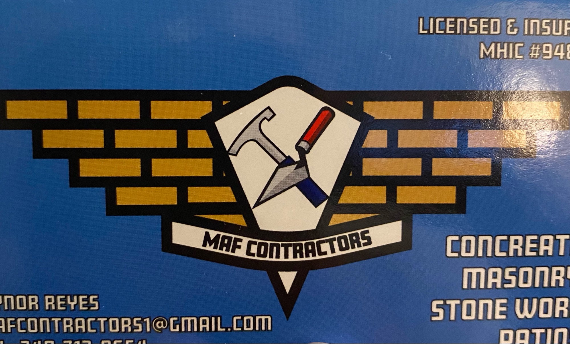 MAF Contractors, Inc. Logo