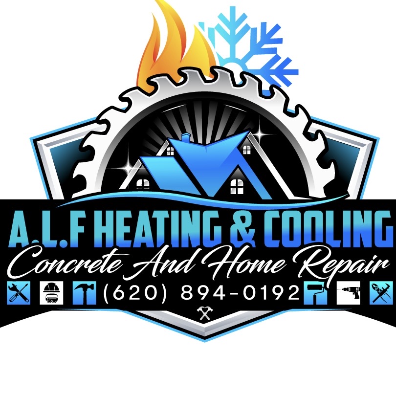 A.L.F Heating & Cooling Concrete and Home Repair Logo
