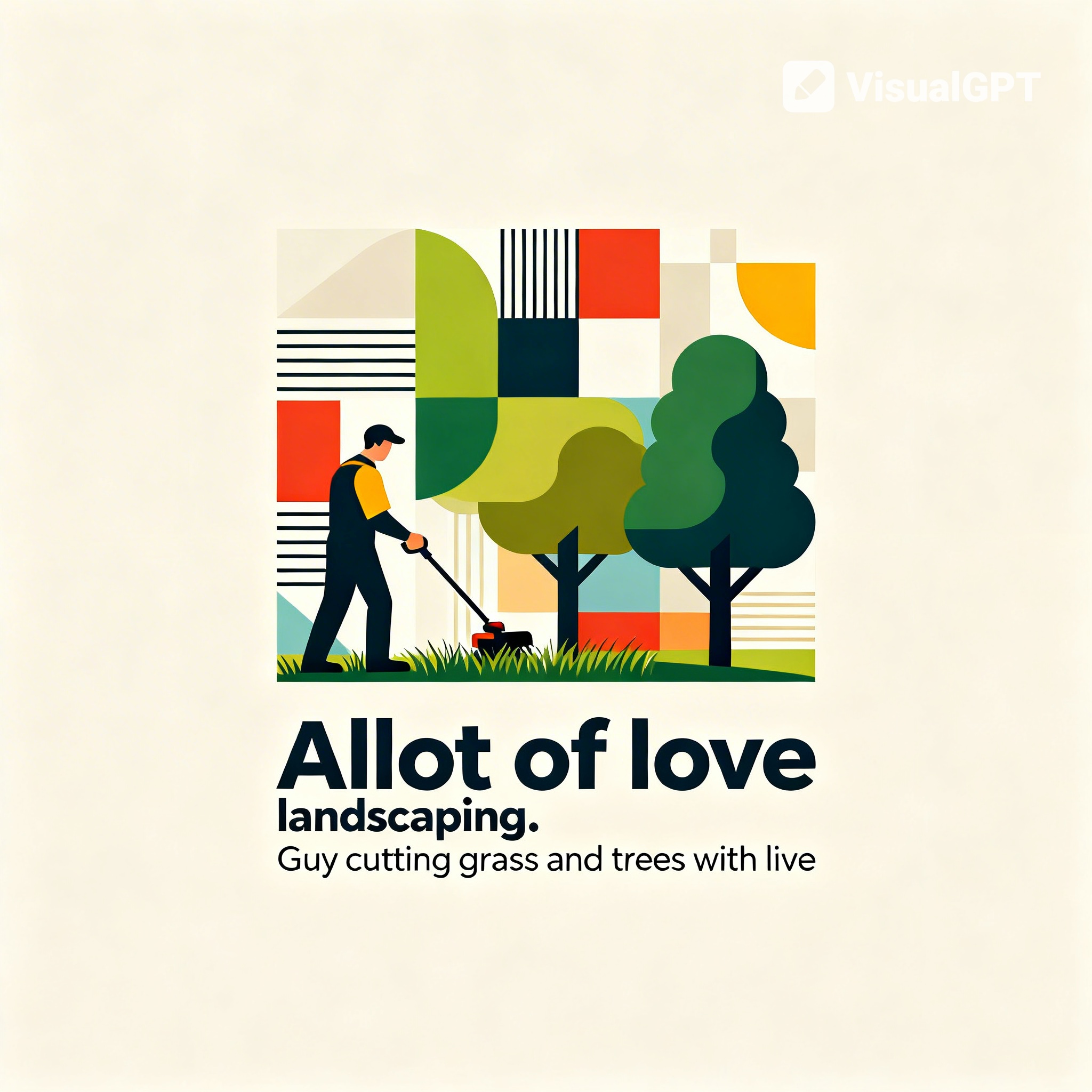 A LOT OF LOVE LANDSCAPING AND HANDYMAN COMPANY Logo