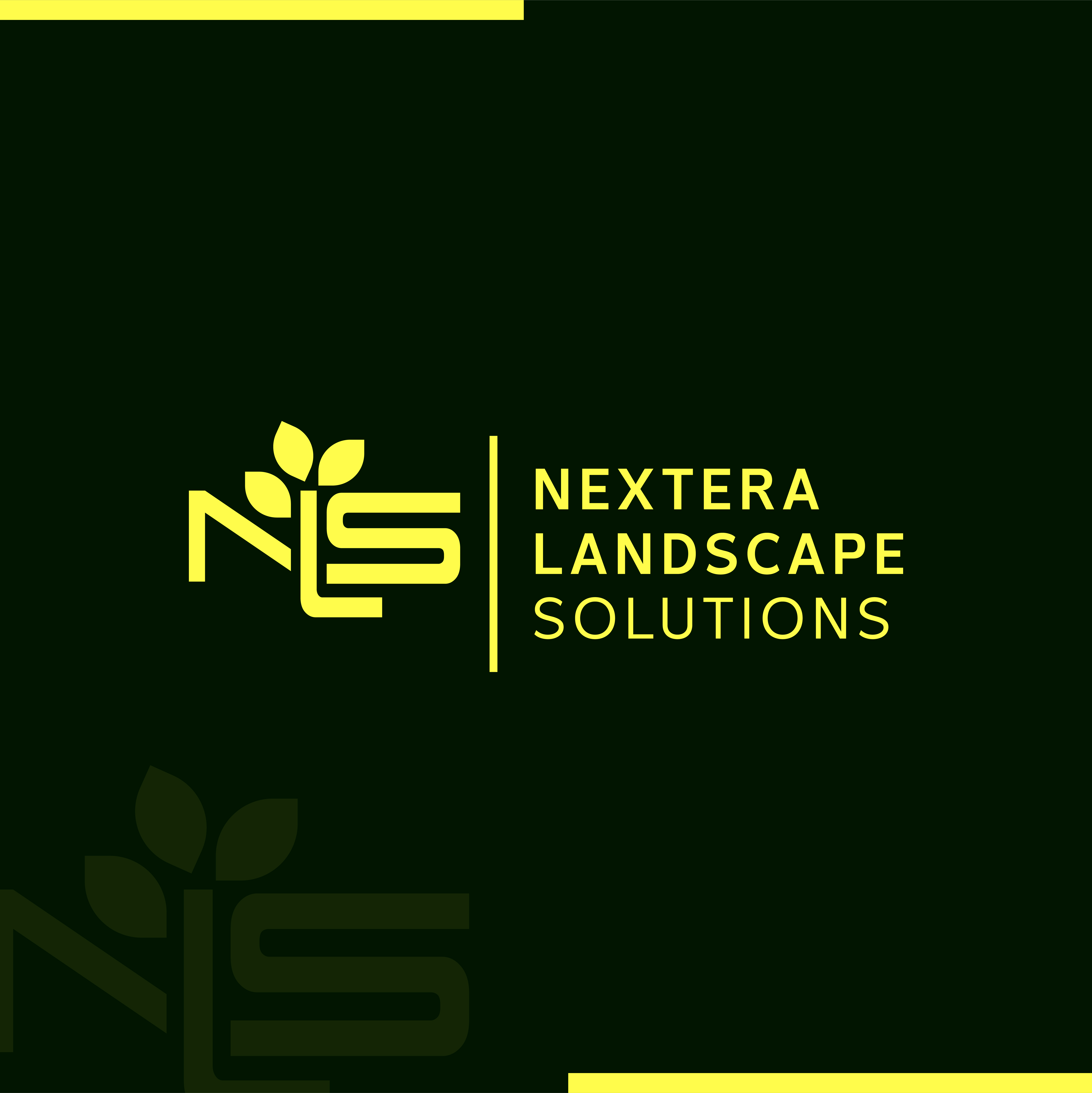 NEXTERA LANDSCAPE SOLUTIONS Logo