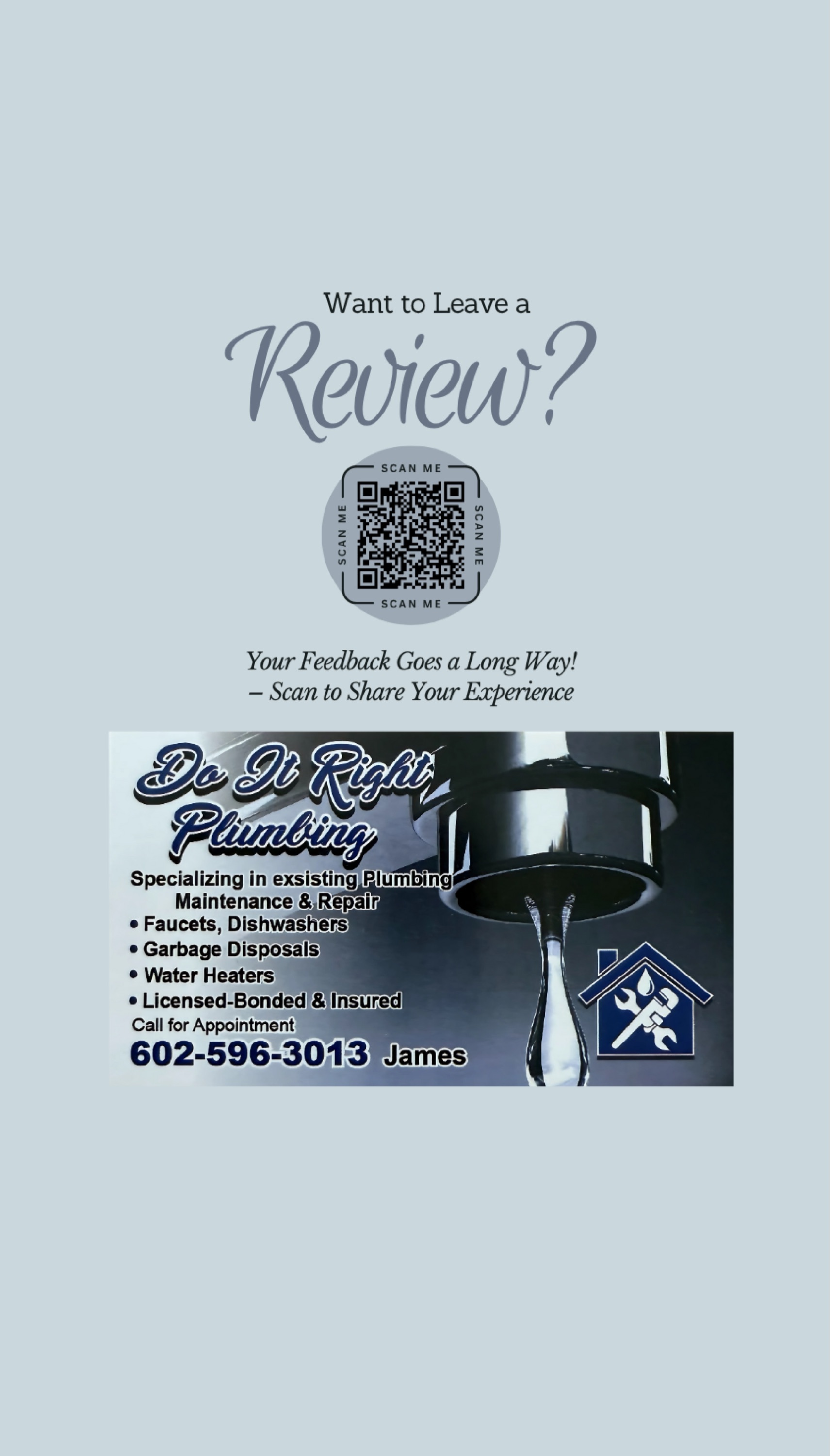 Do It Right Plumbing, Inc. Logo