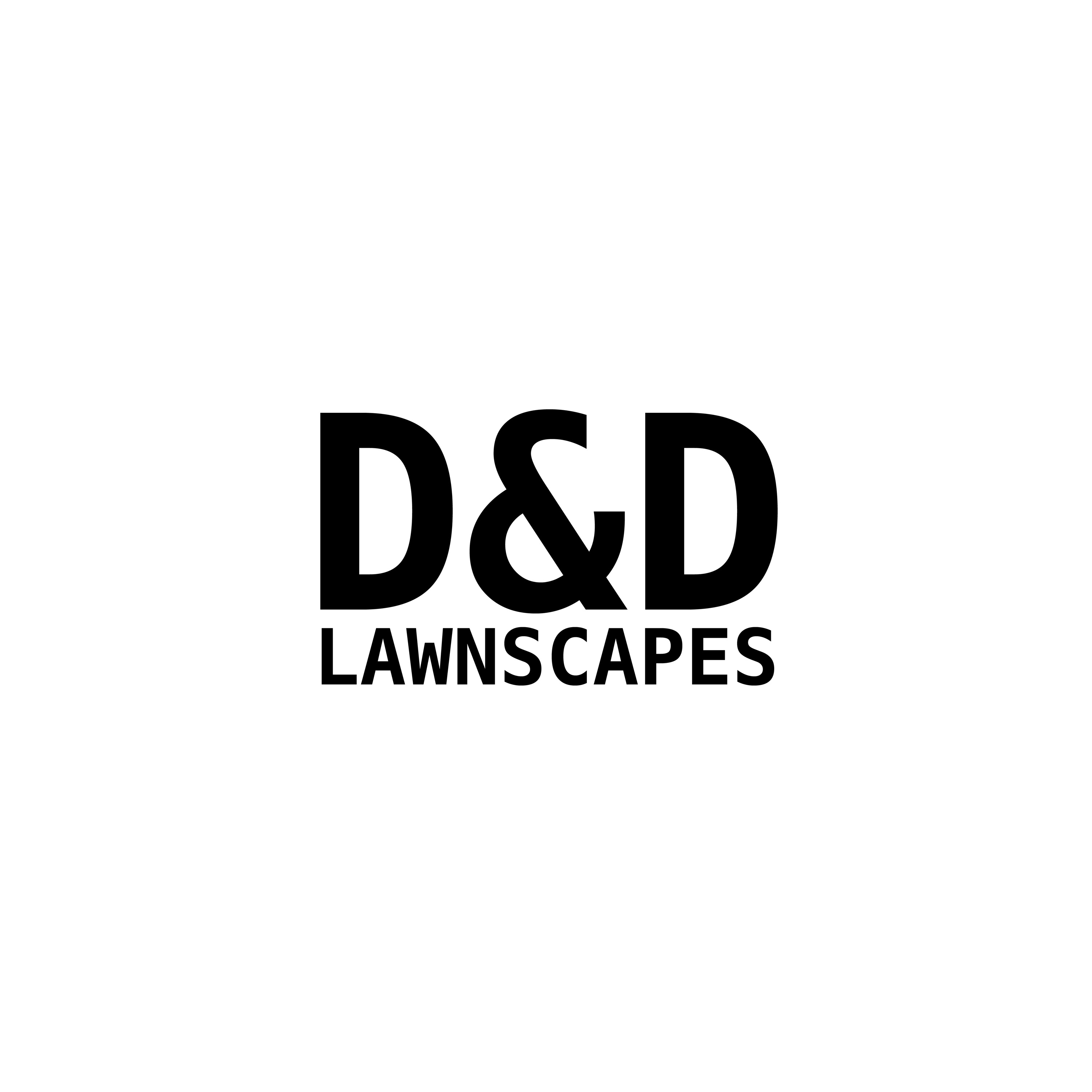 D&D Lawnscapes, LLC. Logo