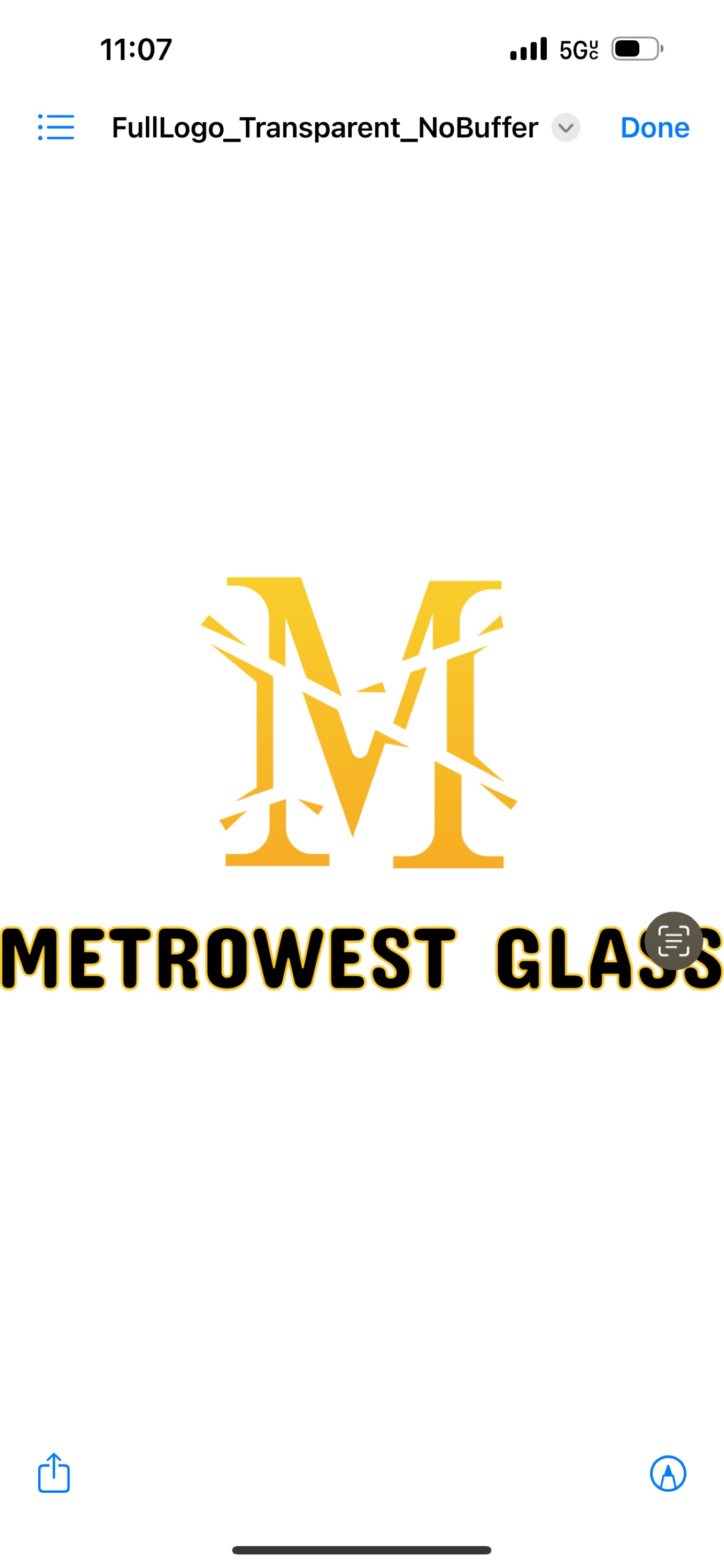Metrowest Glass LLC Logo