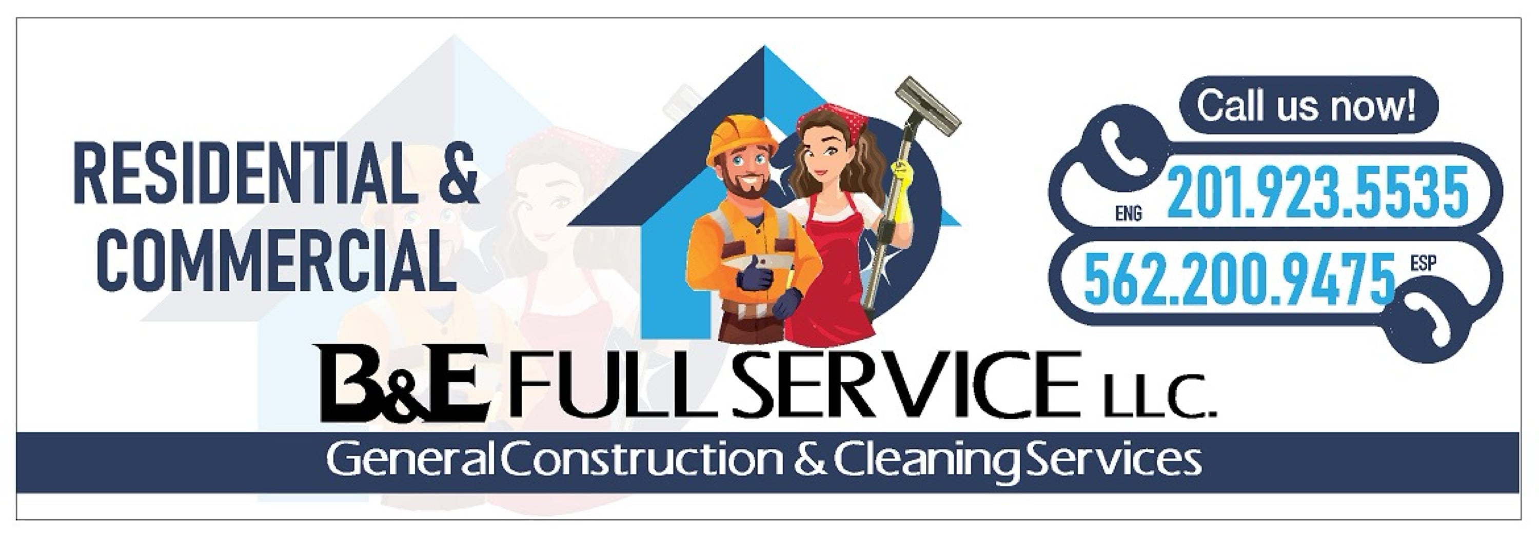 B&E Full Service Logo