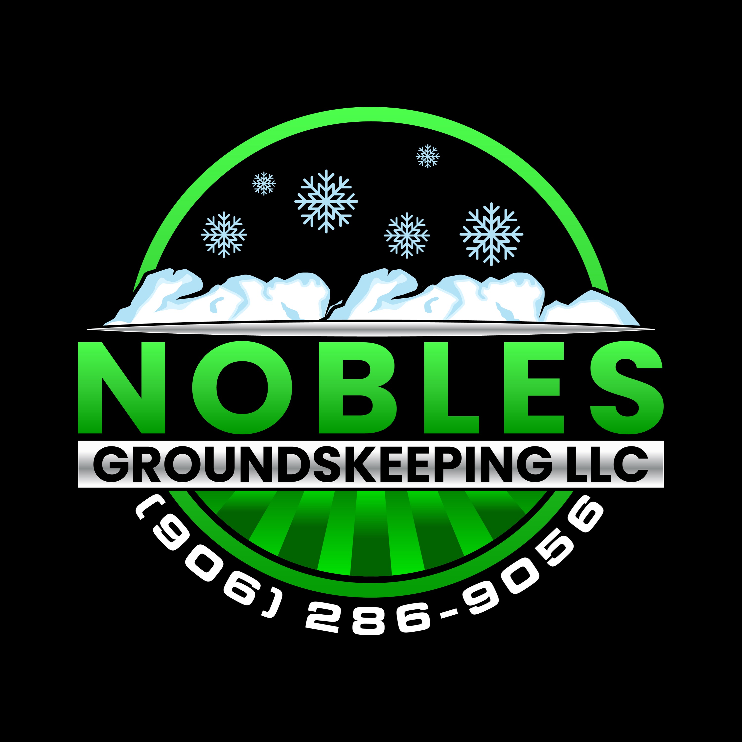 Nobles Groundskeeping LLC Logo