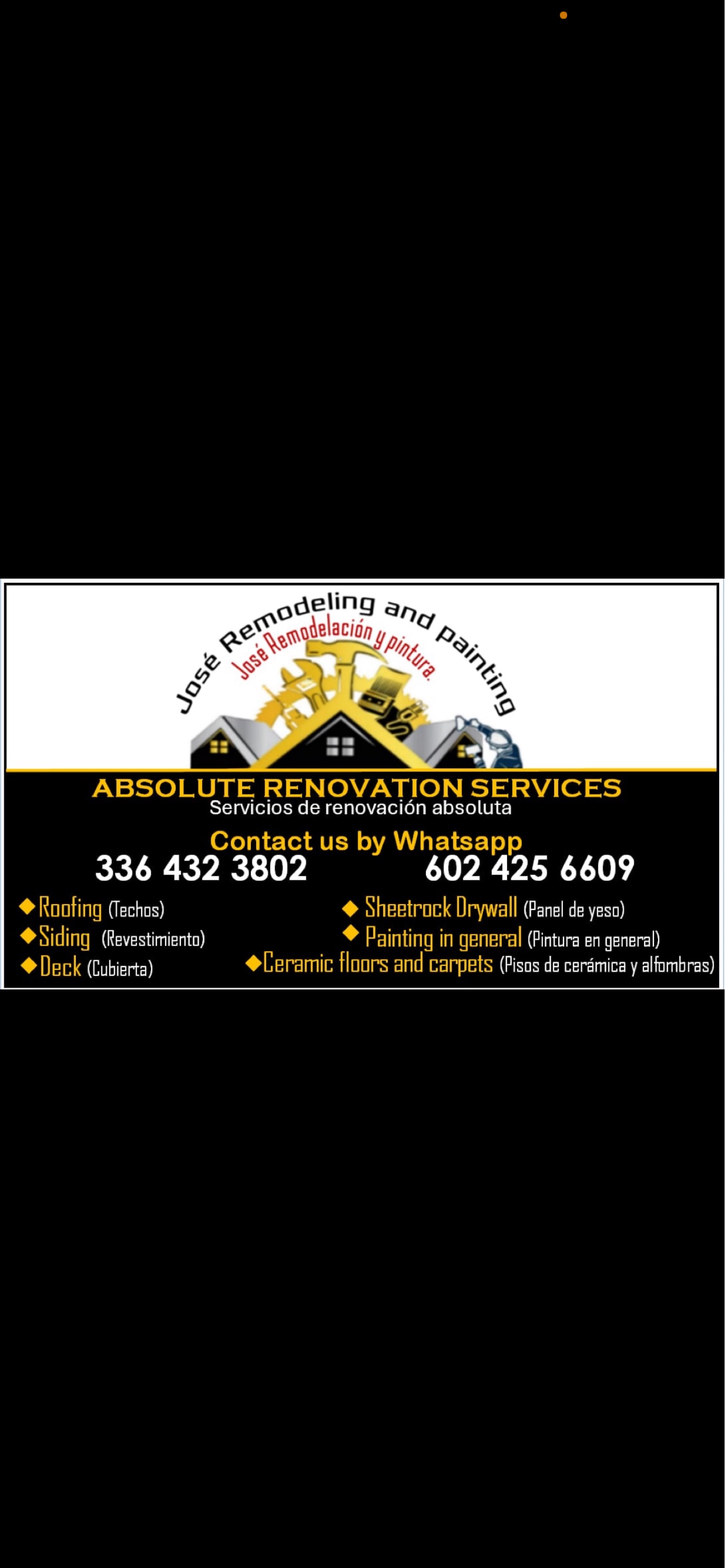 Jose Remodeling And Painting Logo