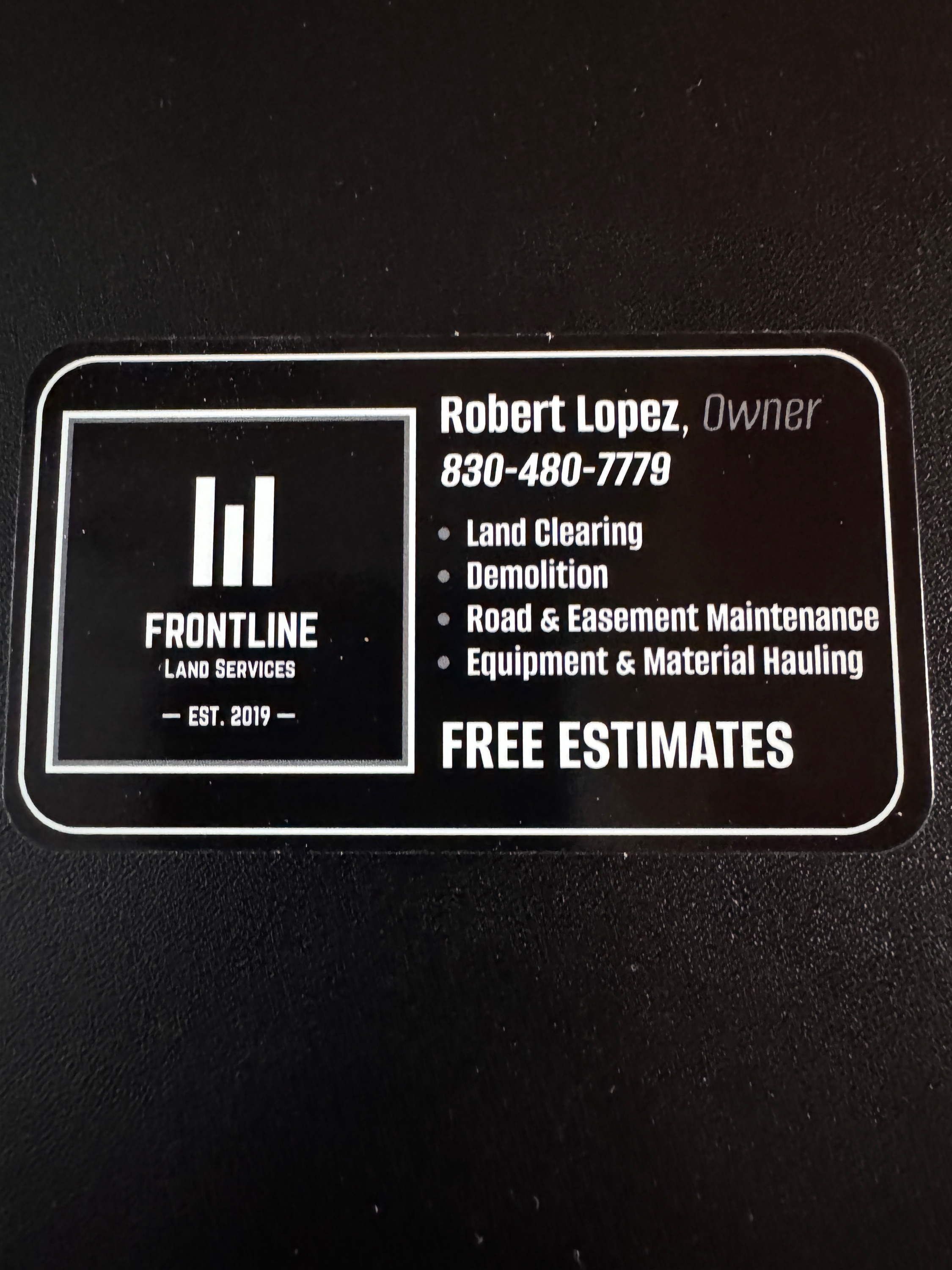 Frontline Land Services Logo