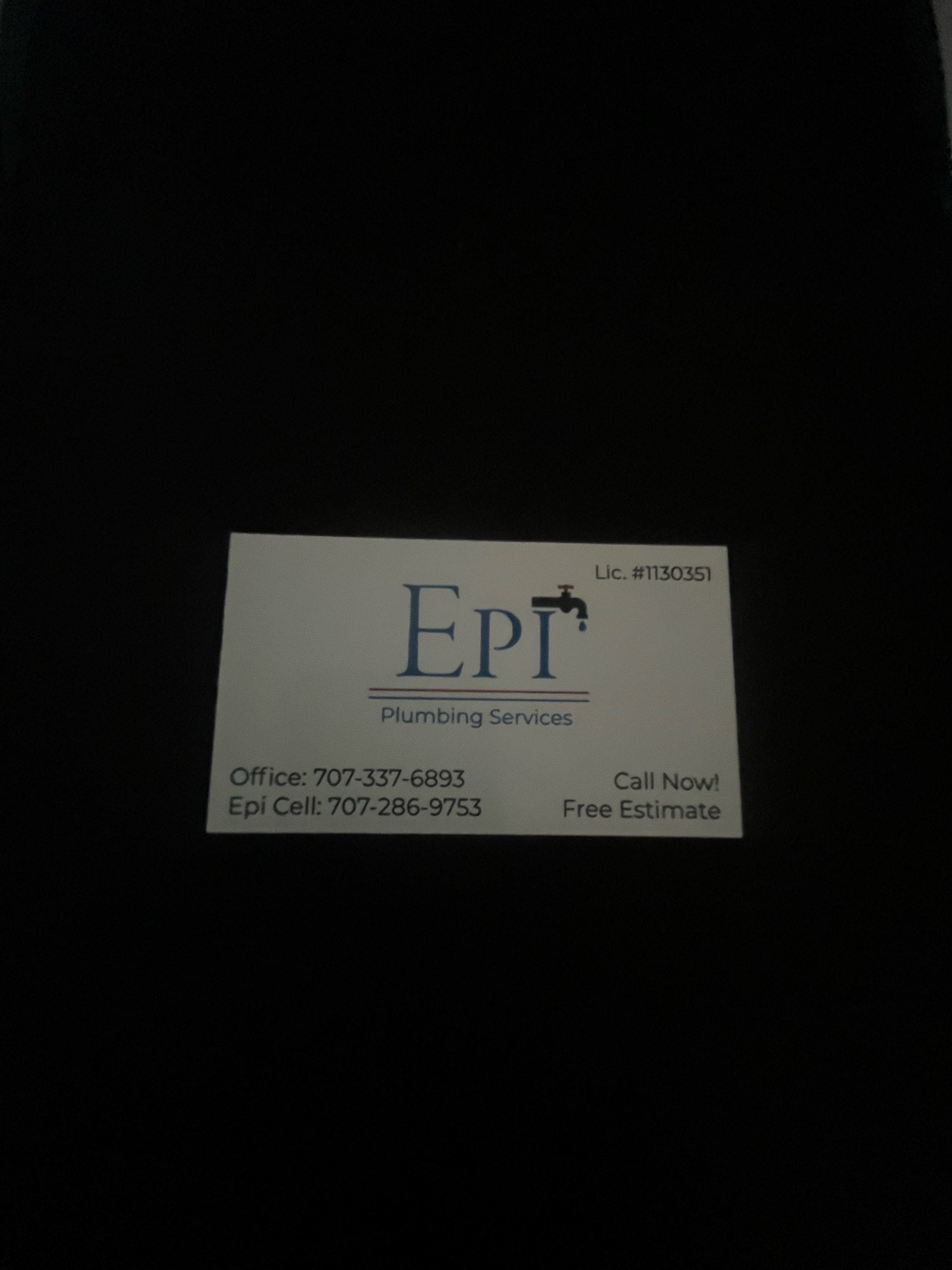 Epi Plumbing Logo