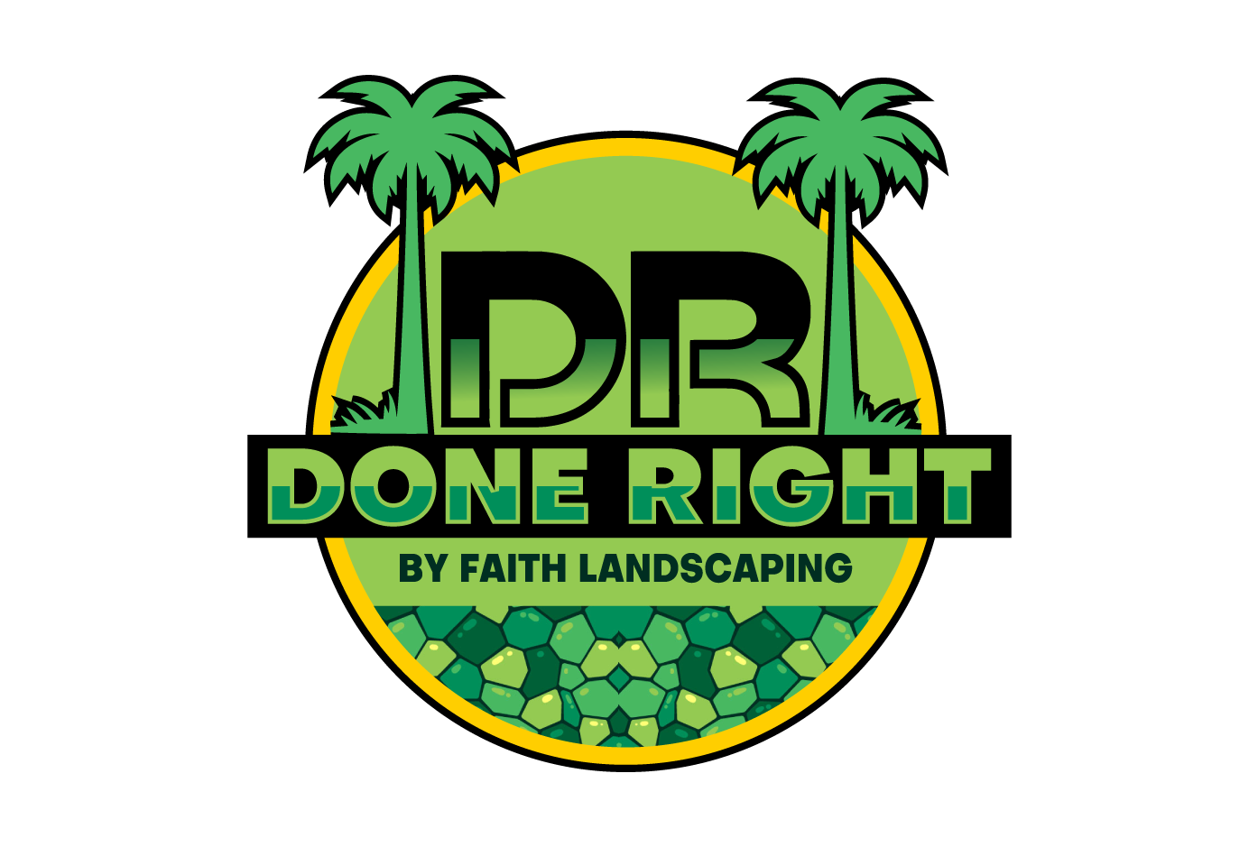 Done Right By Faith Landscaping LLC Logo