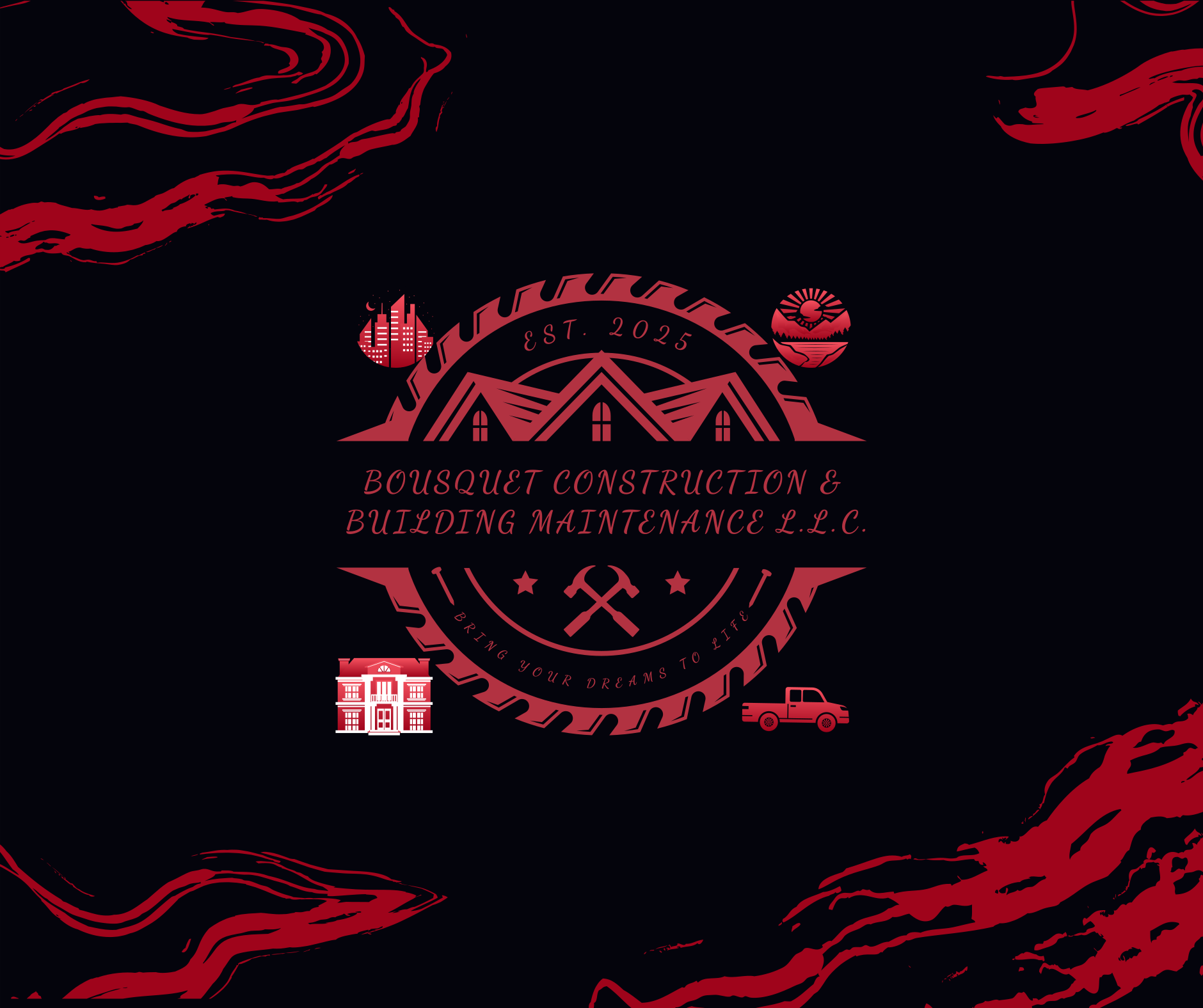 Bousquet Construction and Building Maintenance Logo