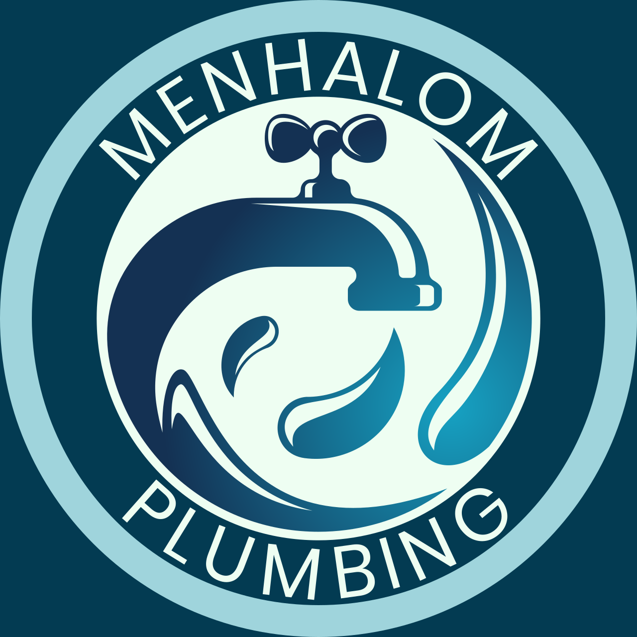 Menhalom Plumbing Logo