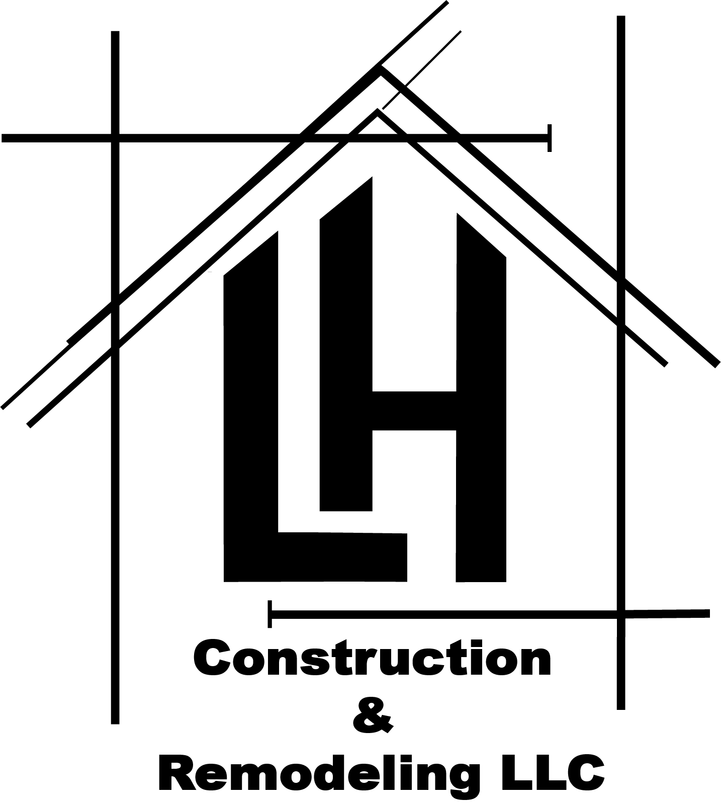 LH Construction & Remodeling Logo