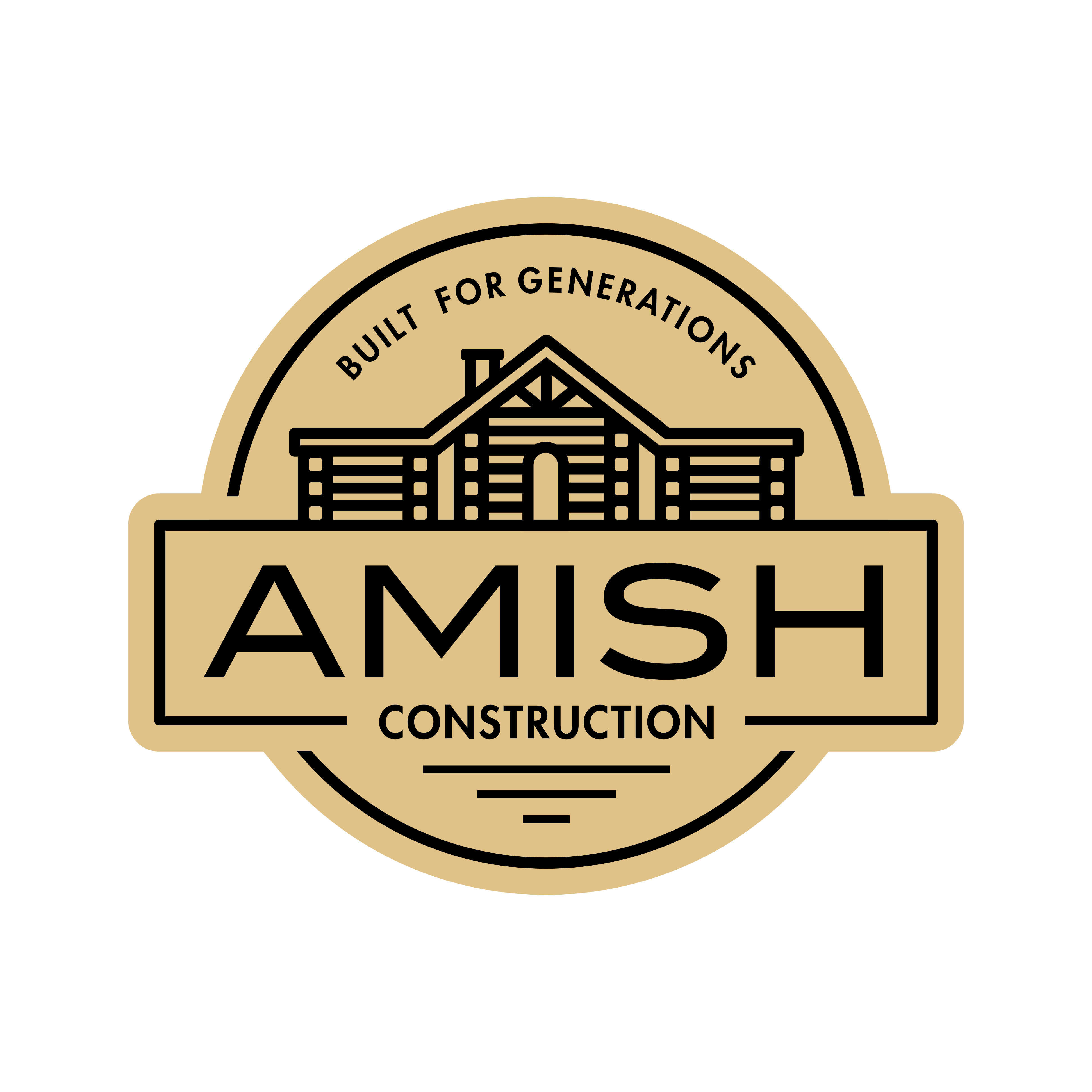 Amish Construction, LLC Logo