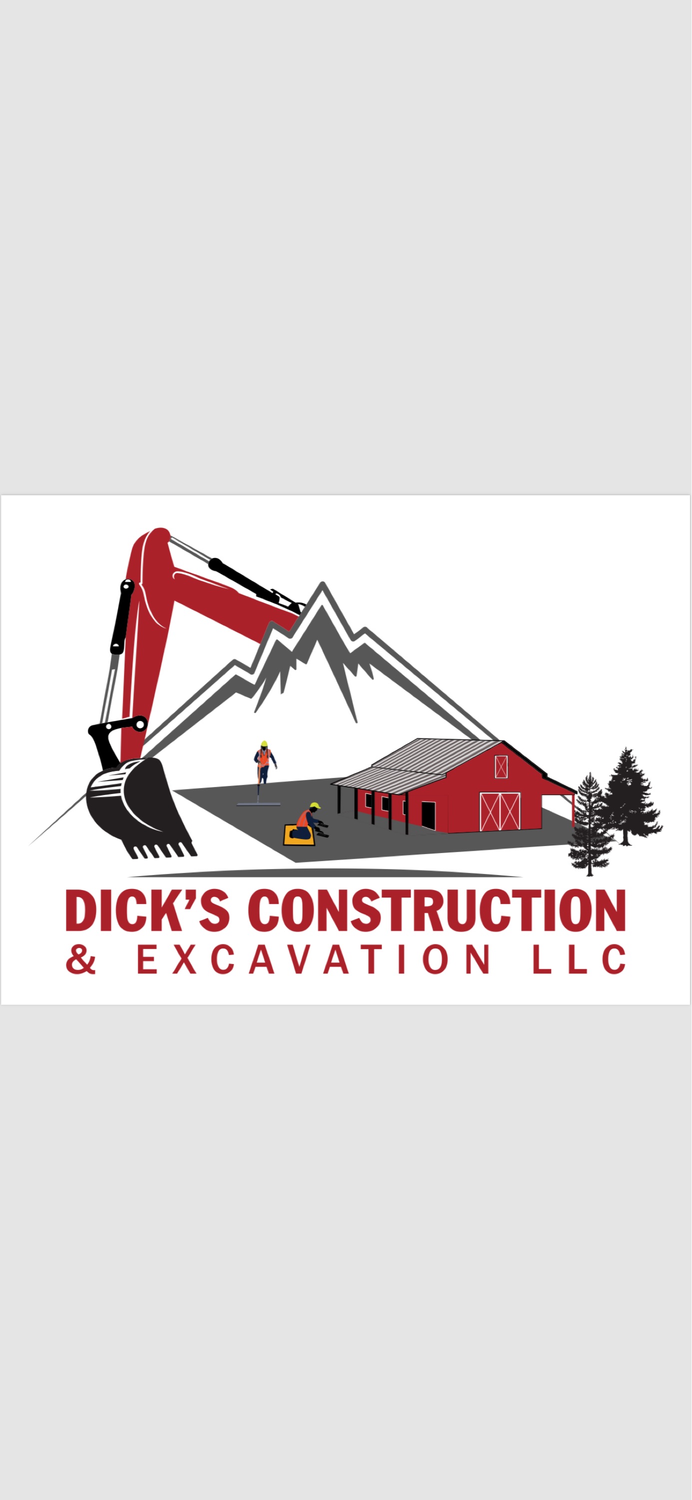 Dicks Construction and Excavation LLC Logo