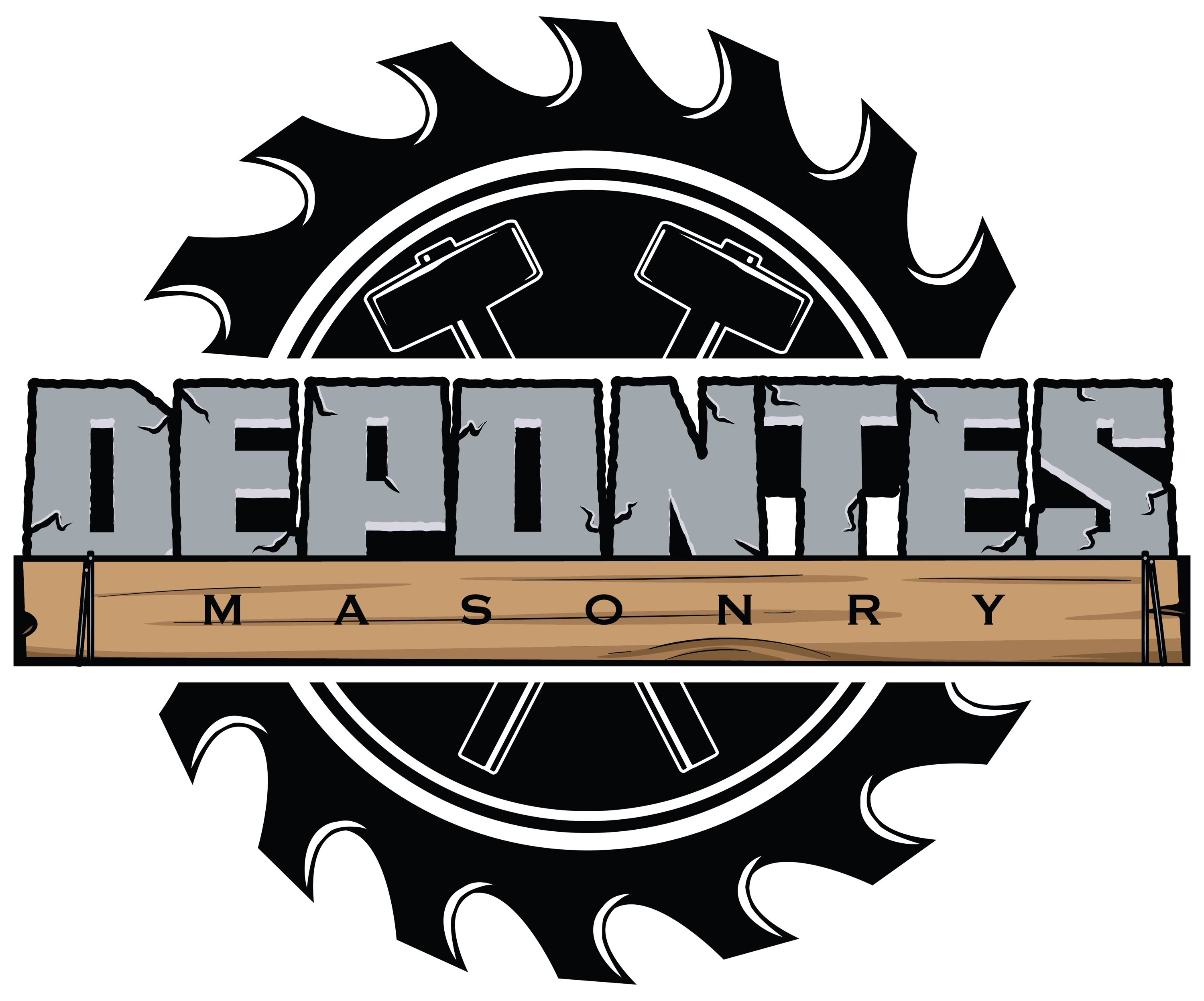 Deponte's Masonry Logo