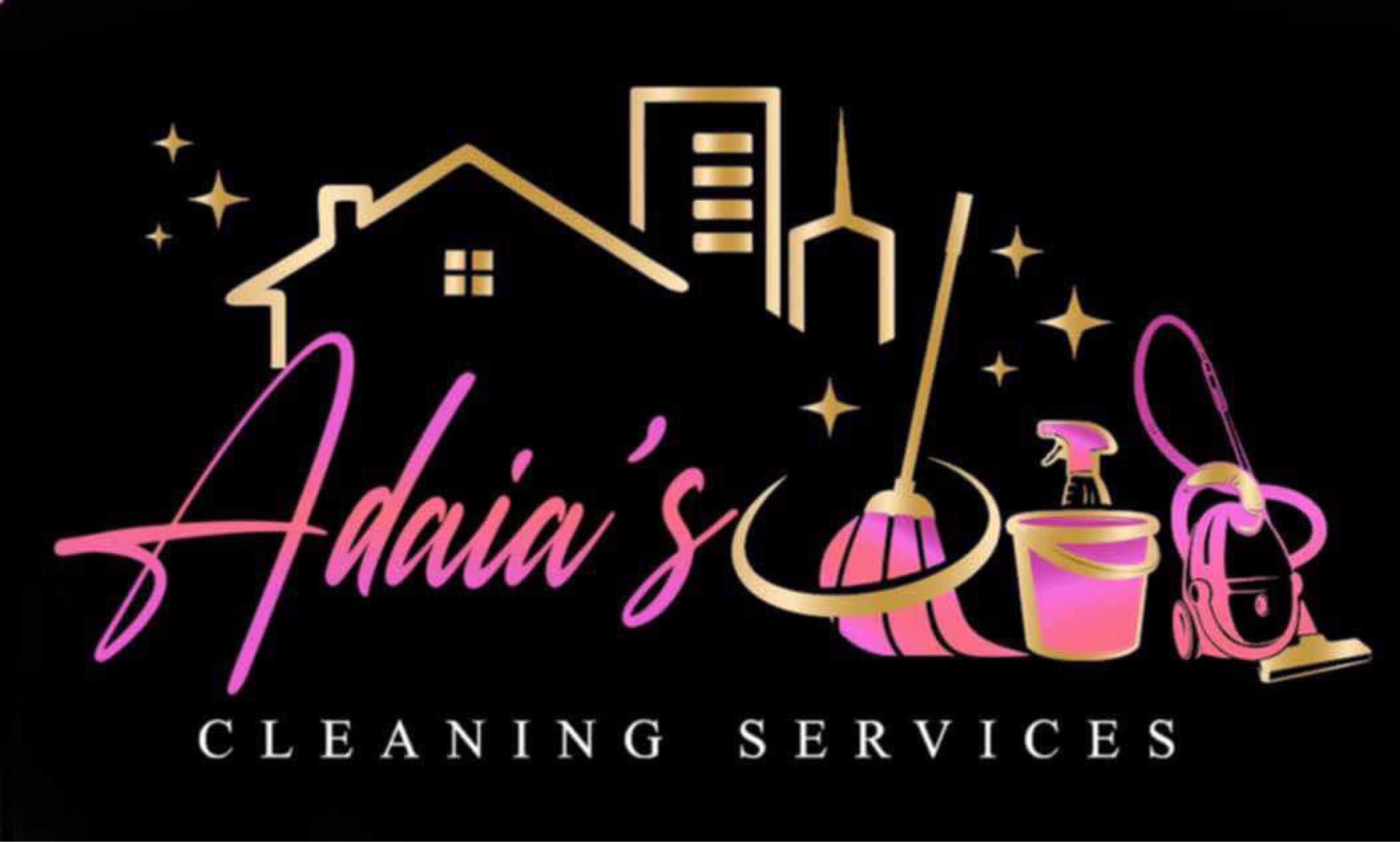 Adaia's Cleaning Service Logo