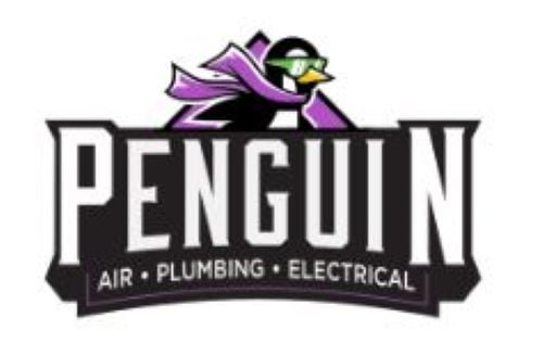 Penguin Air, Plumbing & Electrical Logo