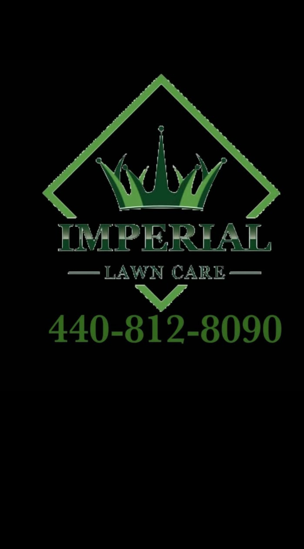 Imperial Lawncare and Quality Stone Logo
