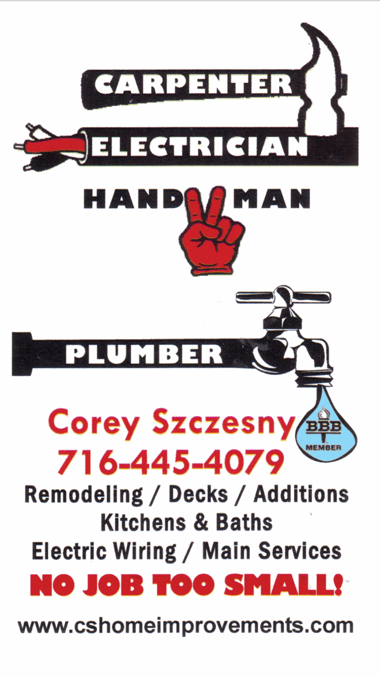 Corey Szczesny Home Improvements Logo