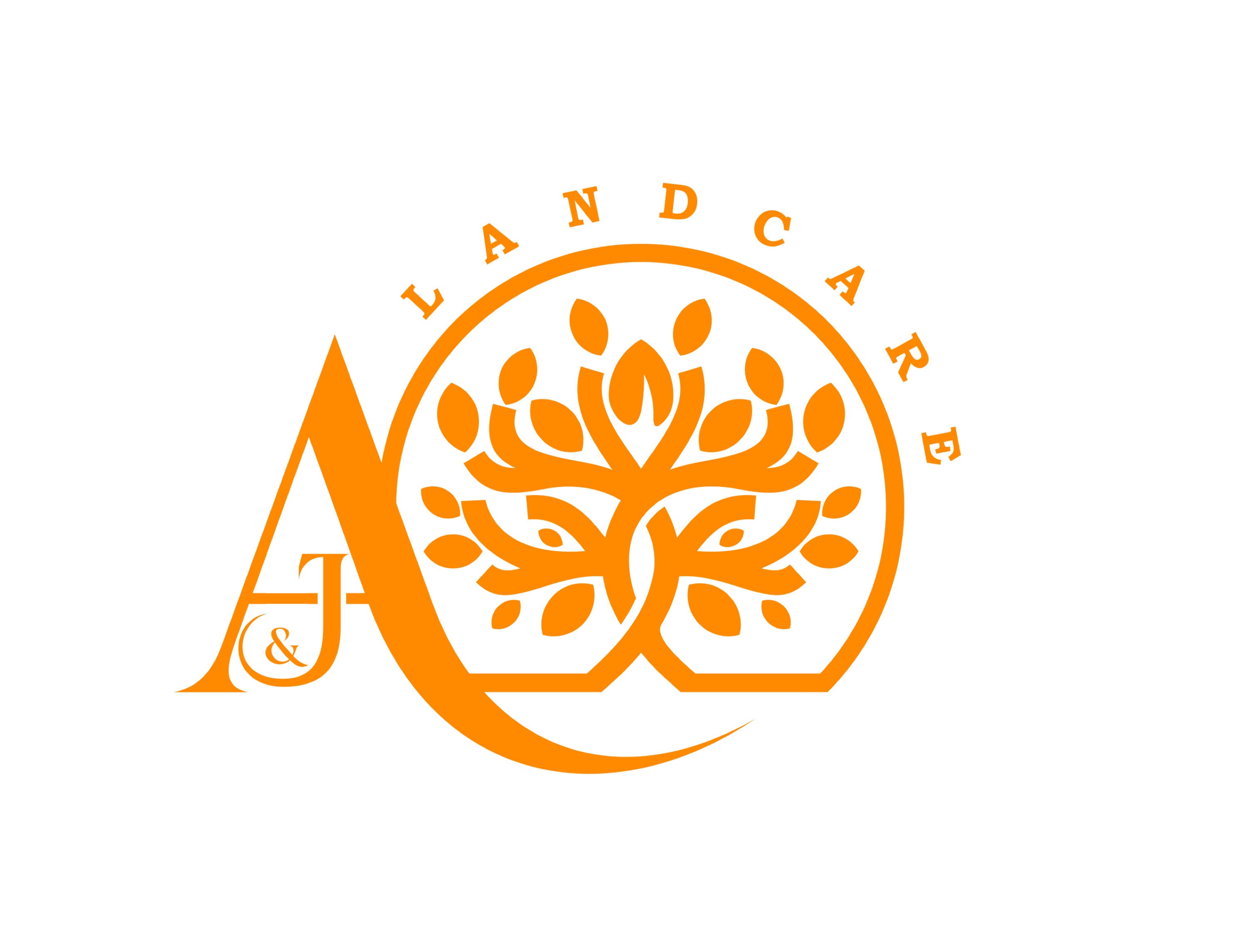 A&J Land Care Logo