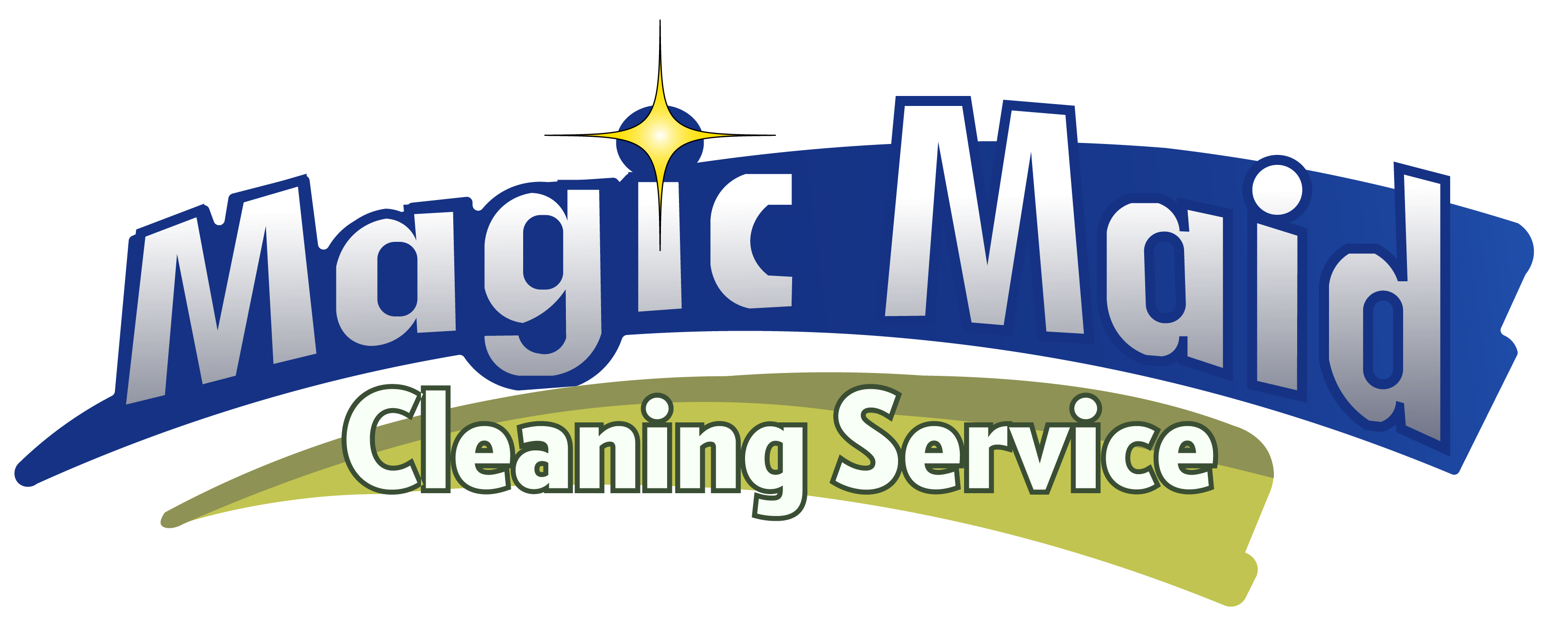 Magic Maid Cleaning Service Logo