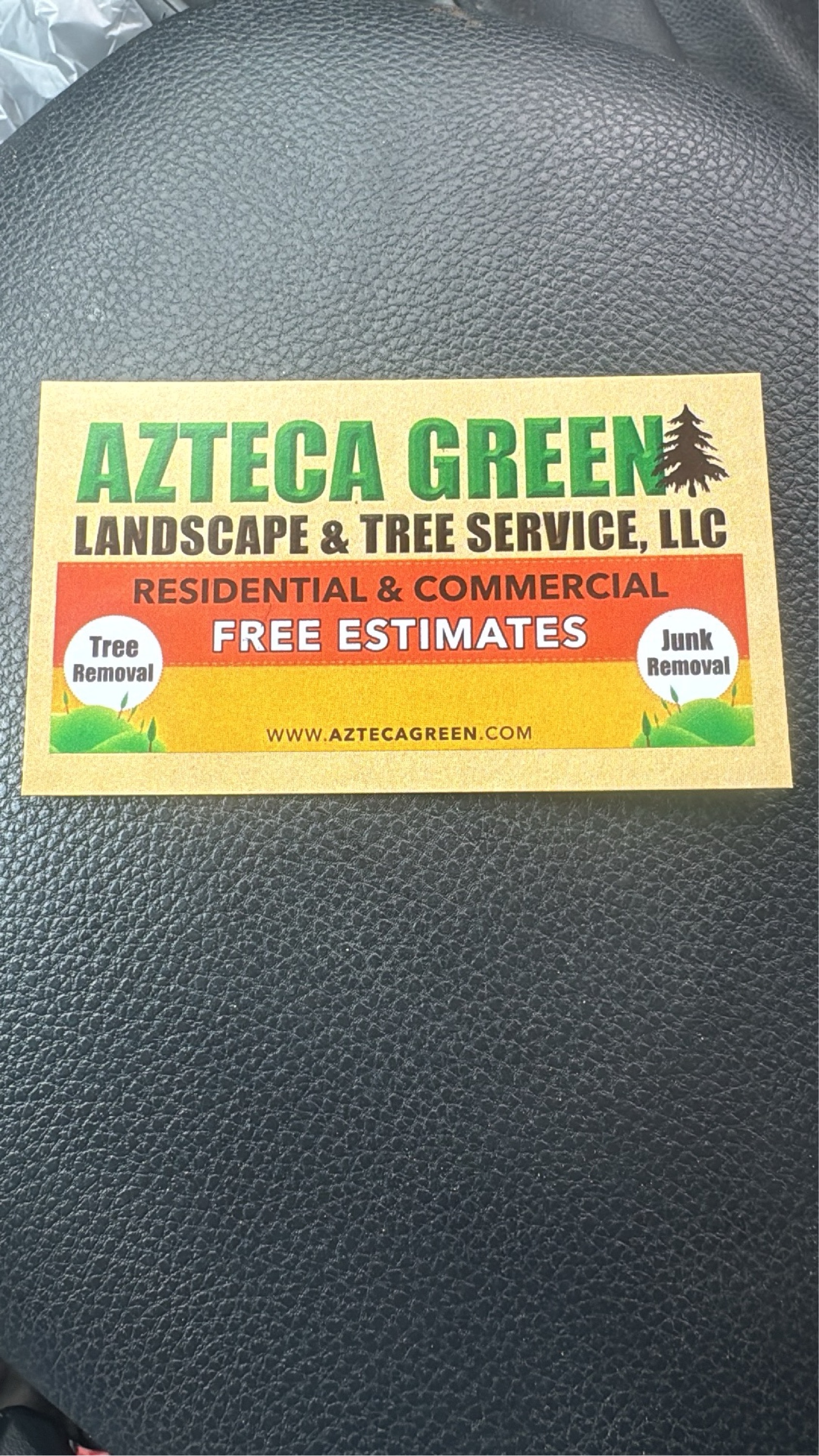 AZTECA green Logo