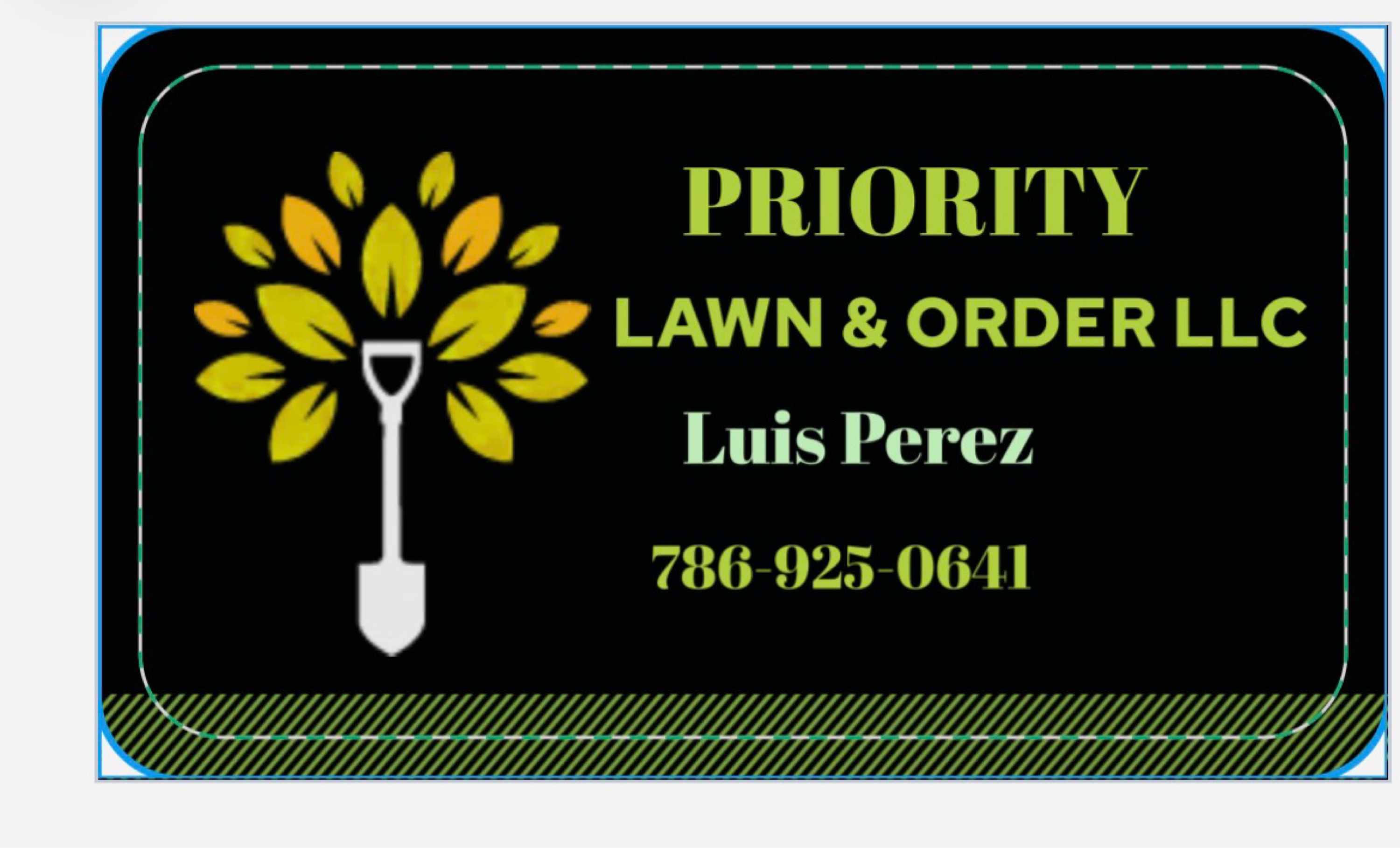 Priority Lawn & Order Logo