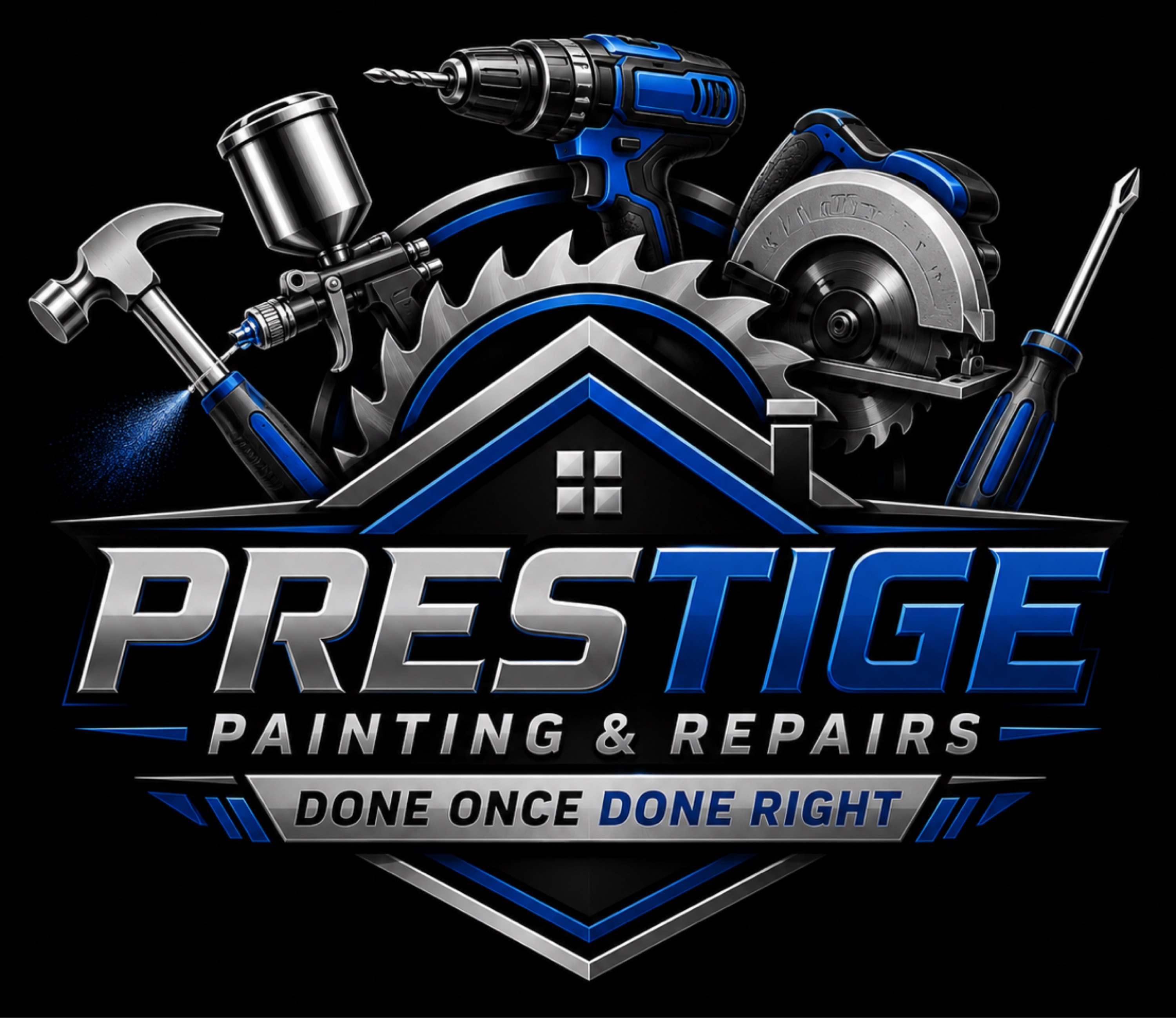 Prestige Painting & Repairs Logo